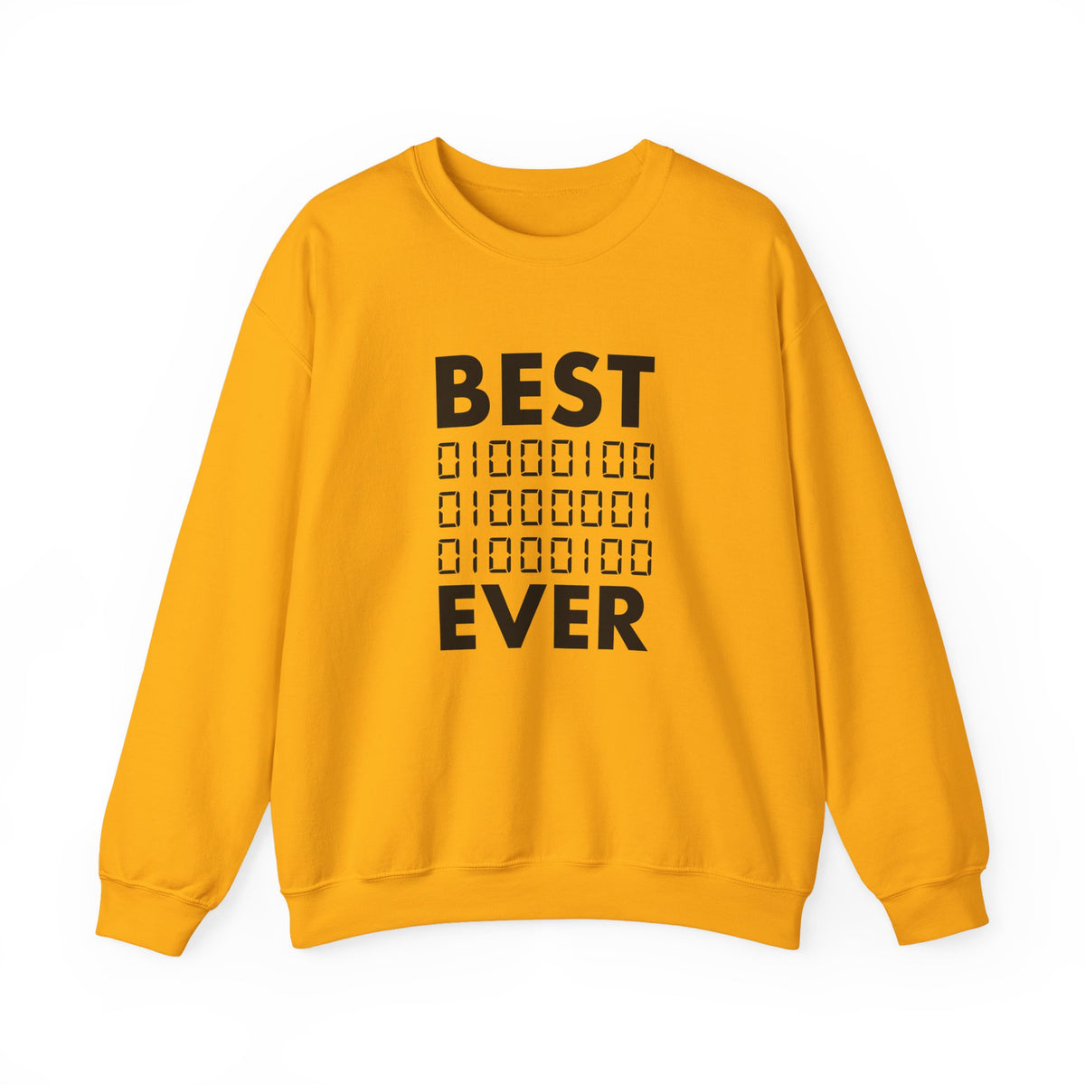 Best Dad Ever In Binary Sweatshirt