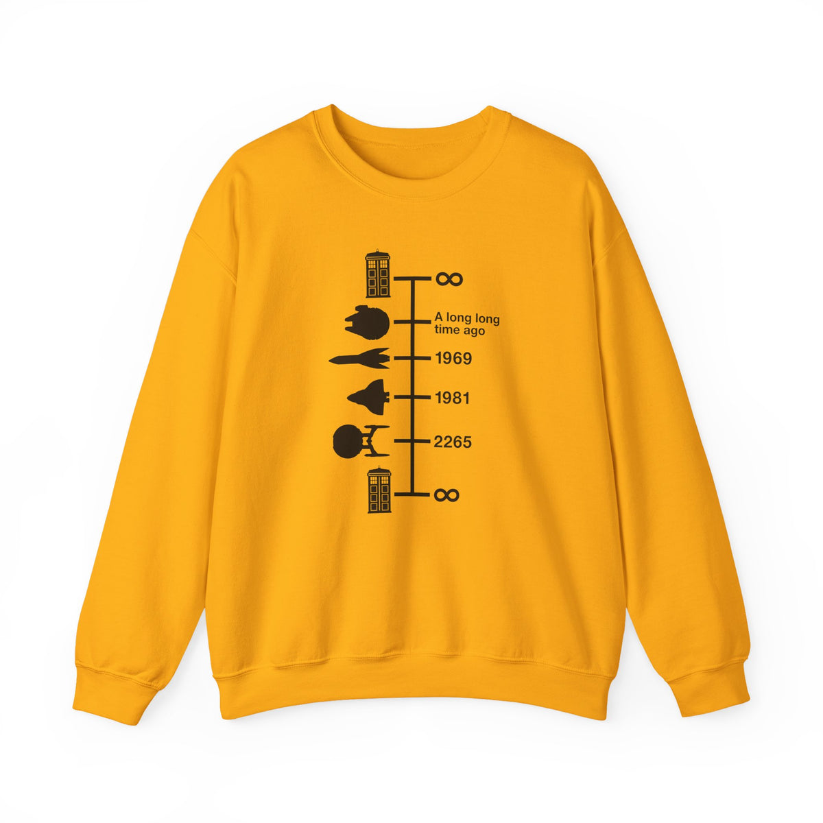 Spaceships Timeline Sweatshirt