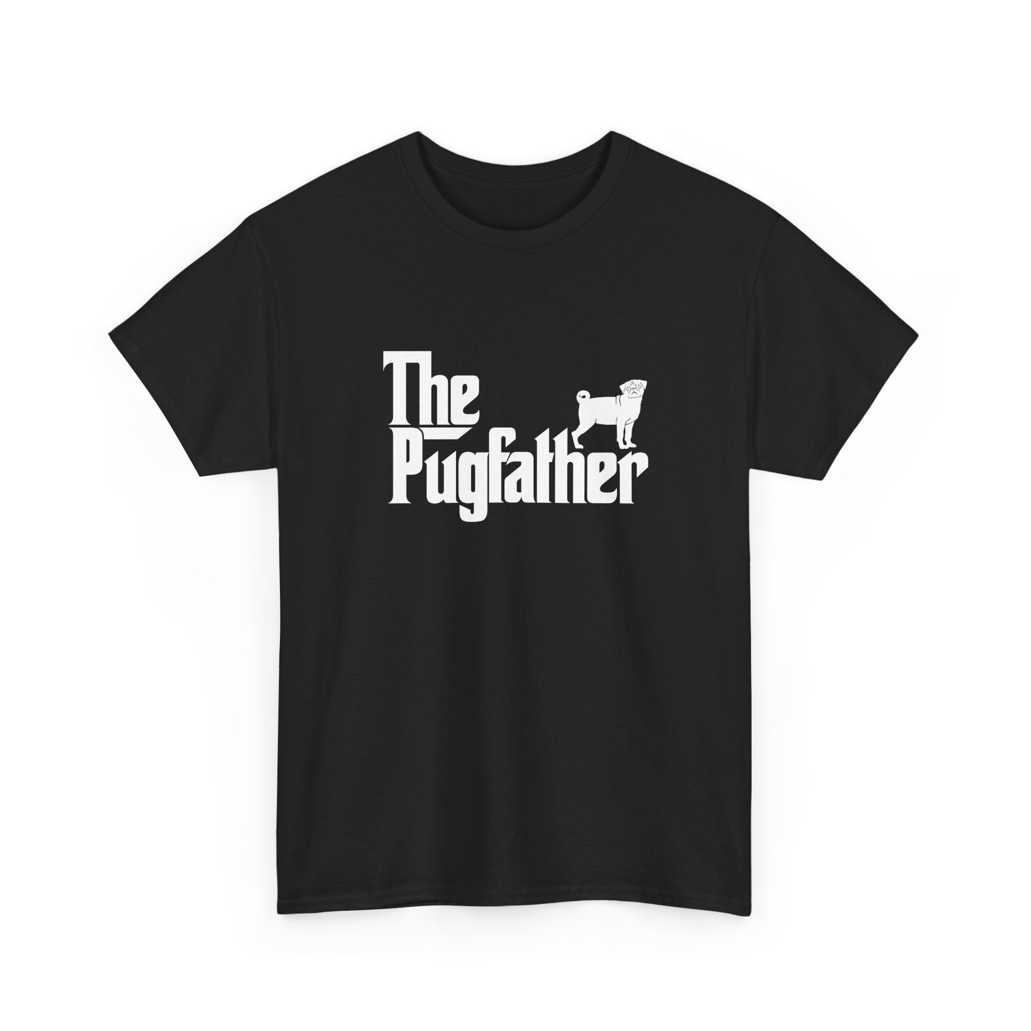 The Pugfather T-Shirt Funny Dog Lover Gift Funny Pug - Unisex Regular Crewneck T-Shirt