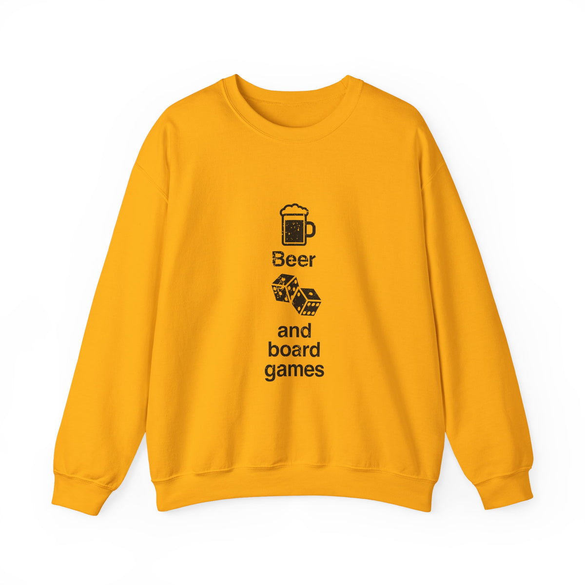 Beer And Board Games Sweatshirt