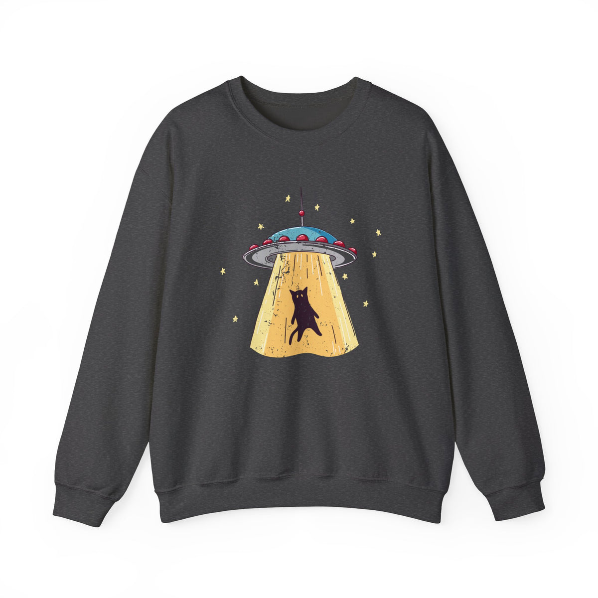 Cat UFO Abduction Sweatshirt