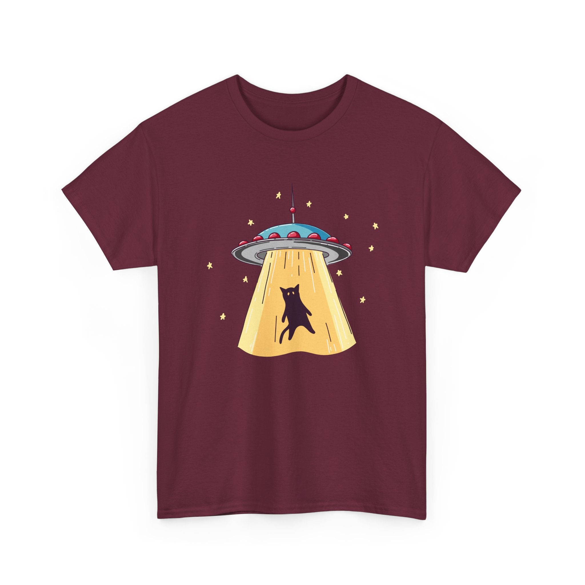 Cat Ufo Abduction - Ufo Shirt -  Unisex Regular Crewneck T-Shirt