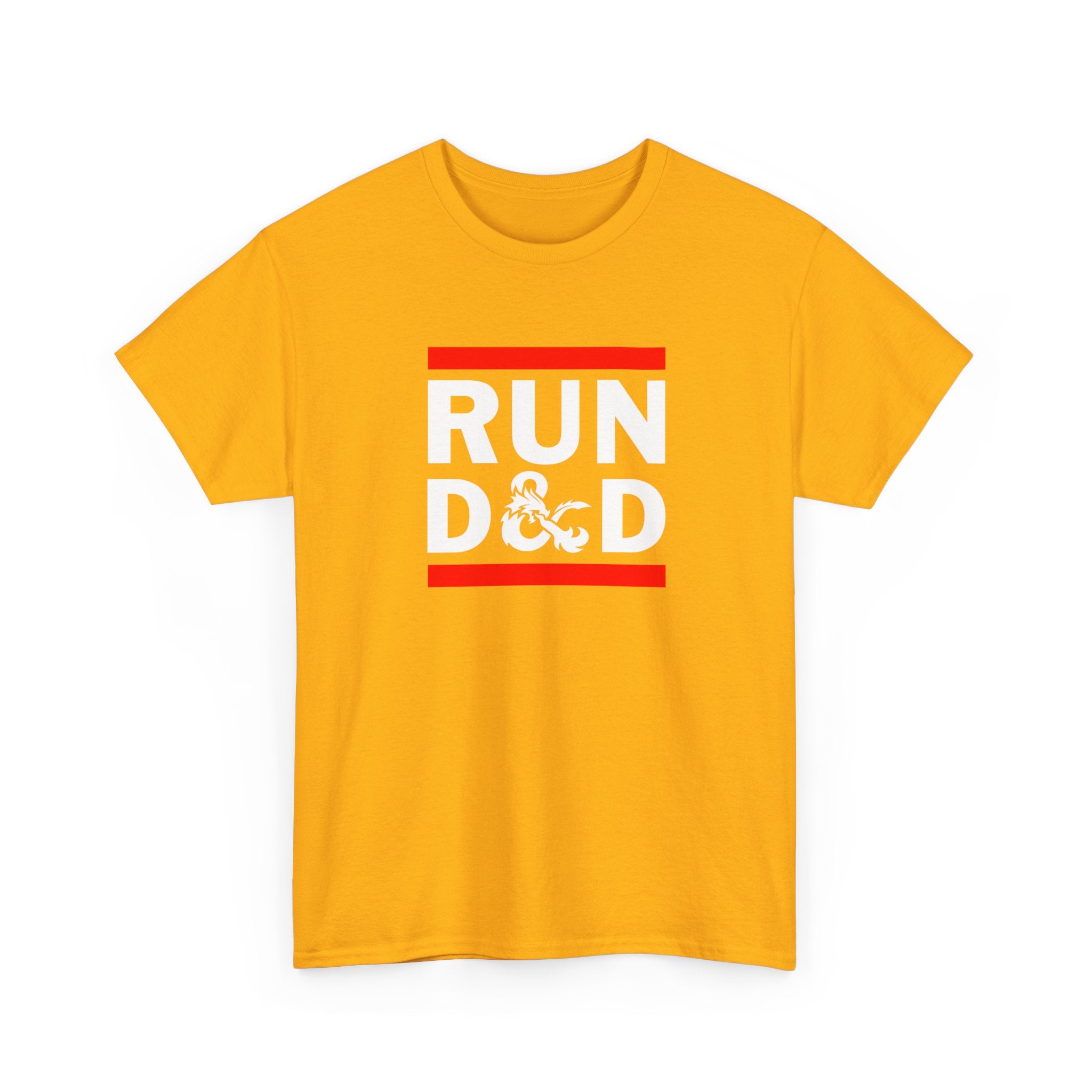 RUN DnD - Geek Role Play Gamer - Regular Unisex Crewneck T-Shirt