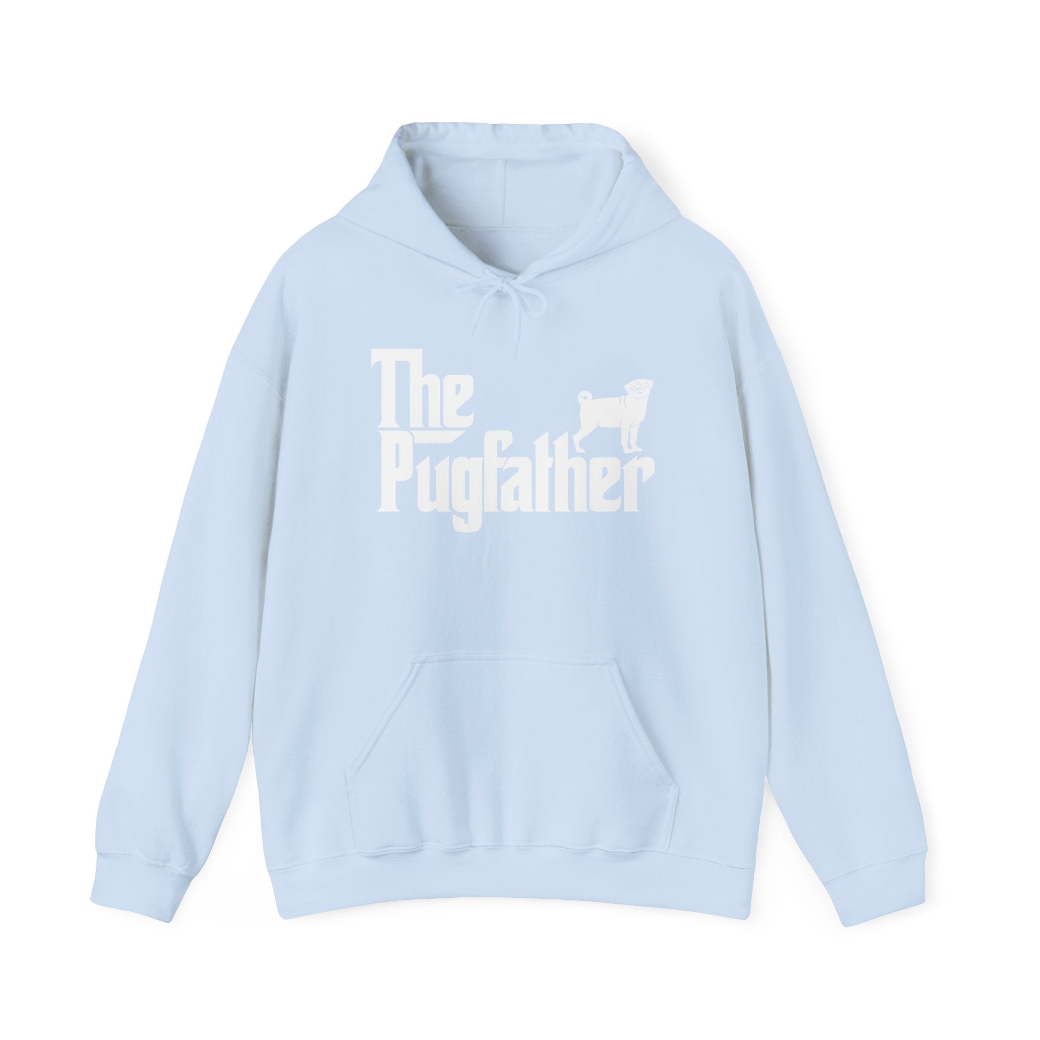 The Pugfather Hoodie - Funny Dog Lover Gift Funny Pug - Unisex Hooded Sweatshirt