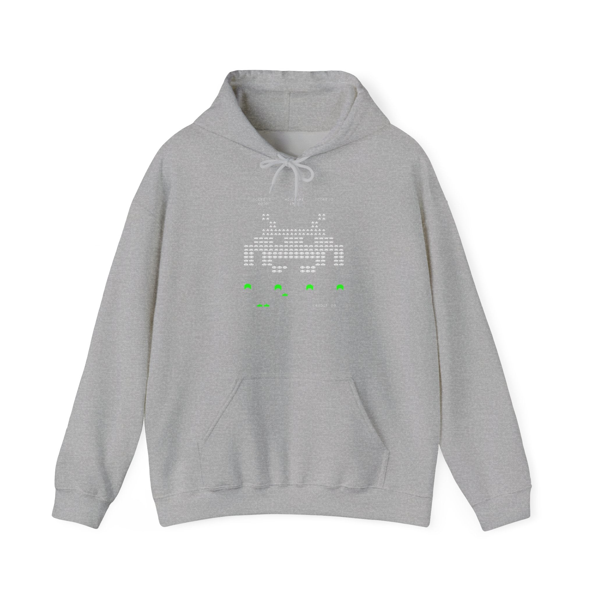 Space Invaders Retro Video Gamer High Score 1978 - Unisex Hooded Sweatshirt