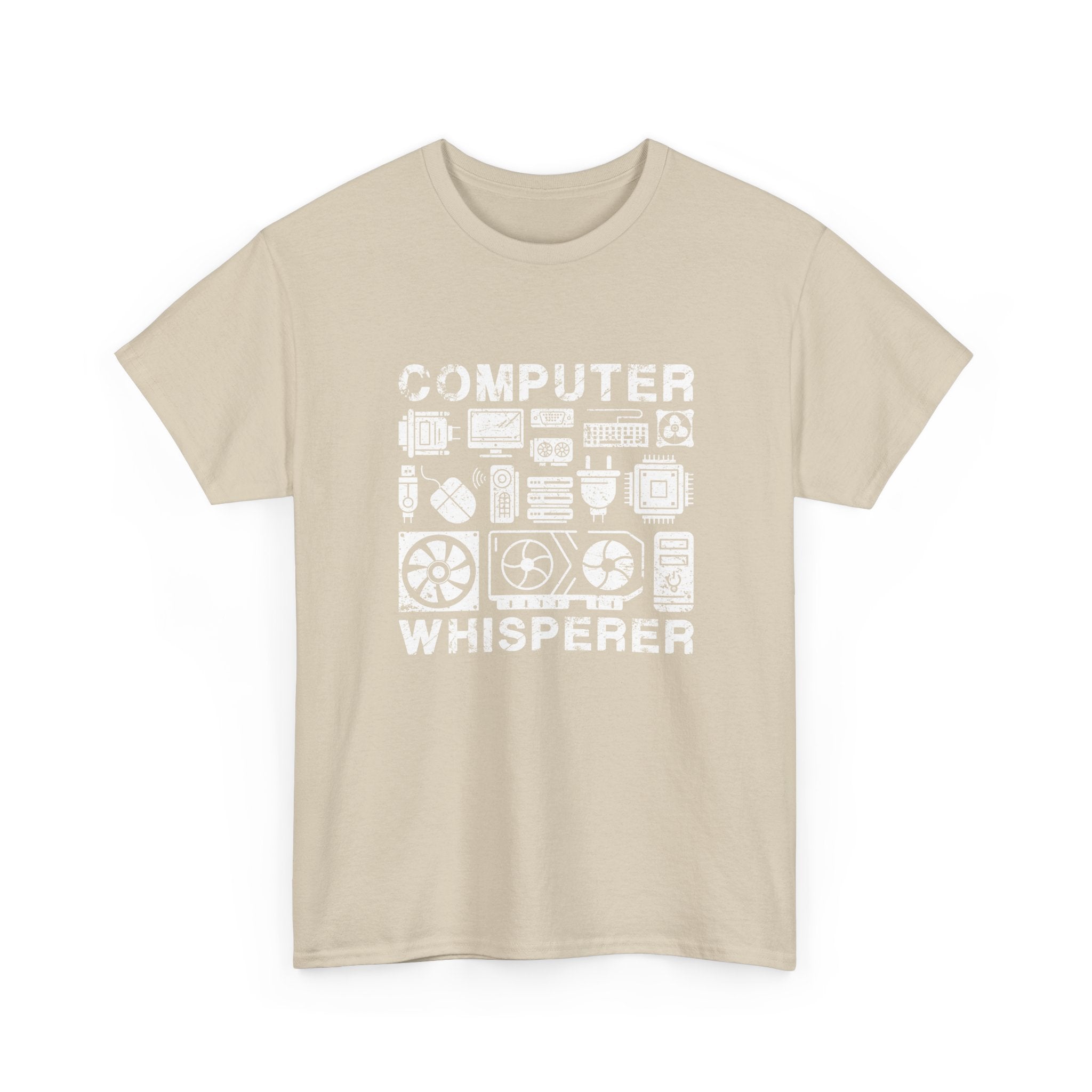 Computer Whisperer - Unisex Regular Crewneck T-Shirt