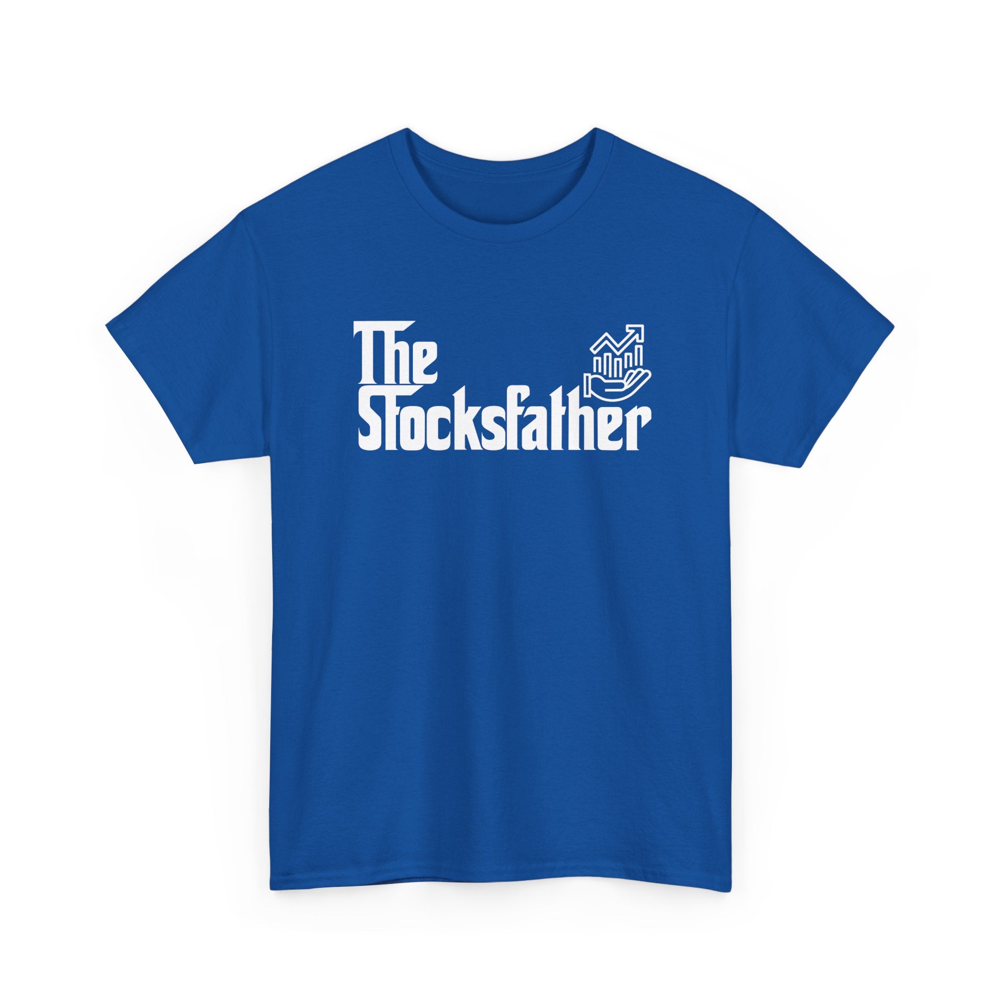 Funny Trader Shirt The Stocksfather Stock Market Dad Gift - Unisex Regular Crewneck T-Shirt