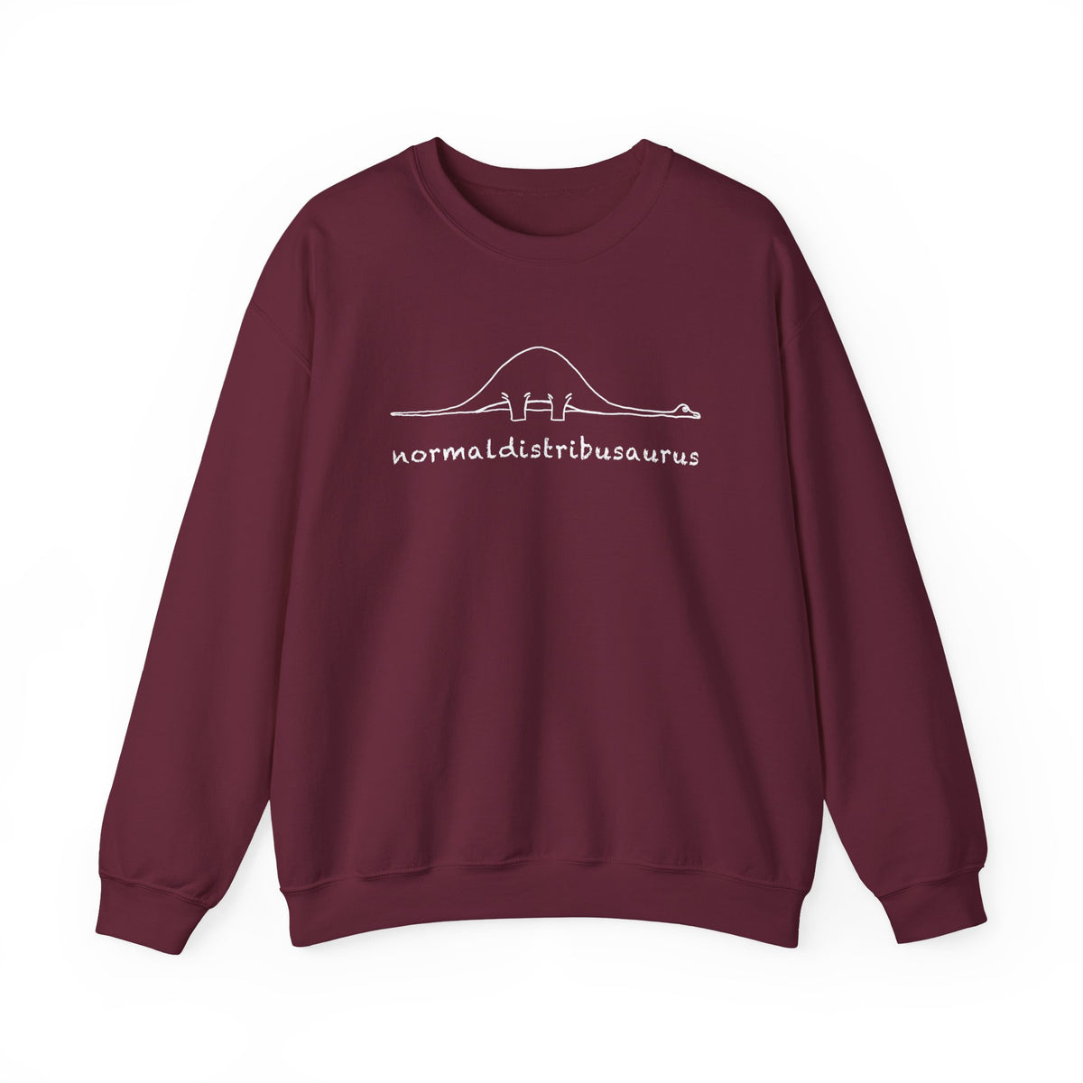 Normal Distribusaurus Sweatshirt