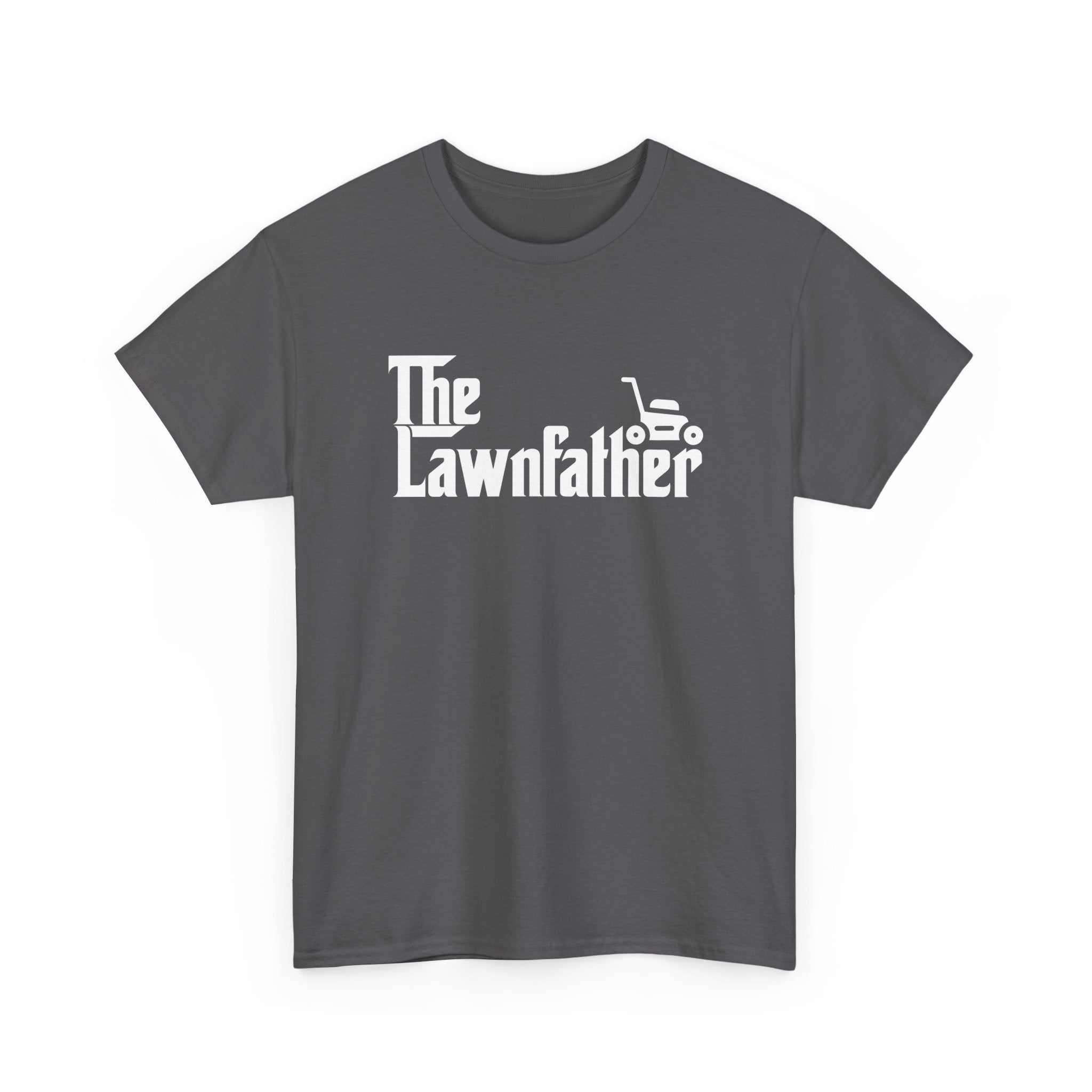 Funny Lawn Mowing Shirt The Lawnfather Lawn Mower Dad Gift - Unisex Regular Crewneck T-Shirt