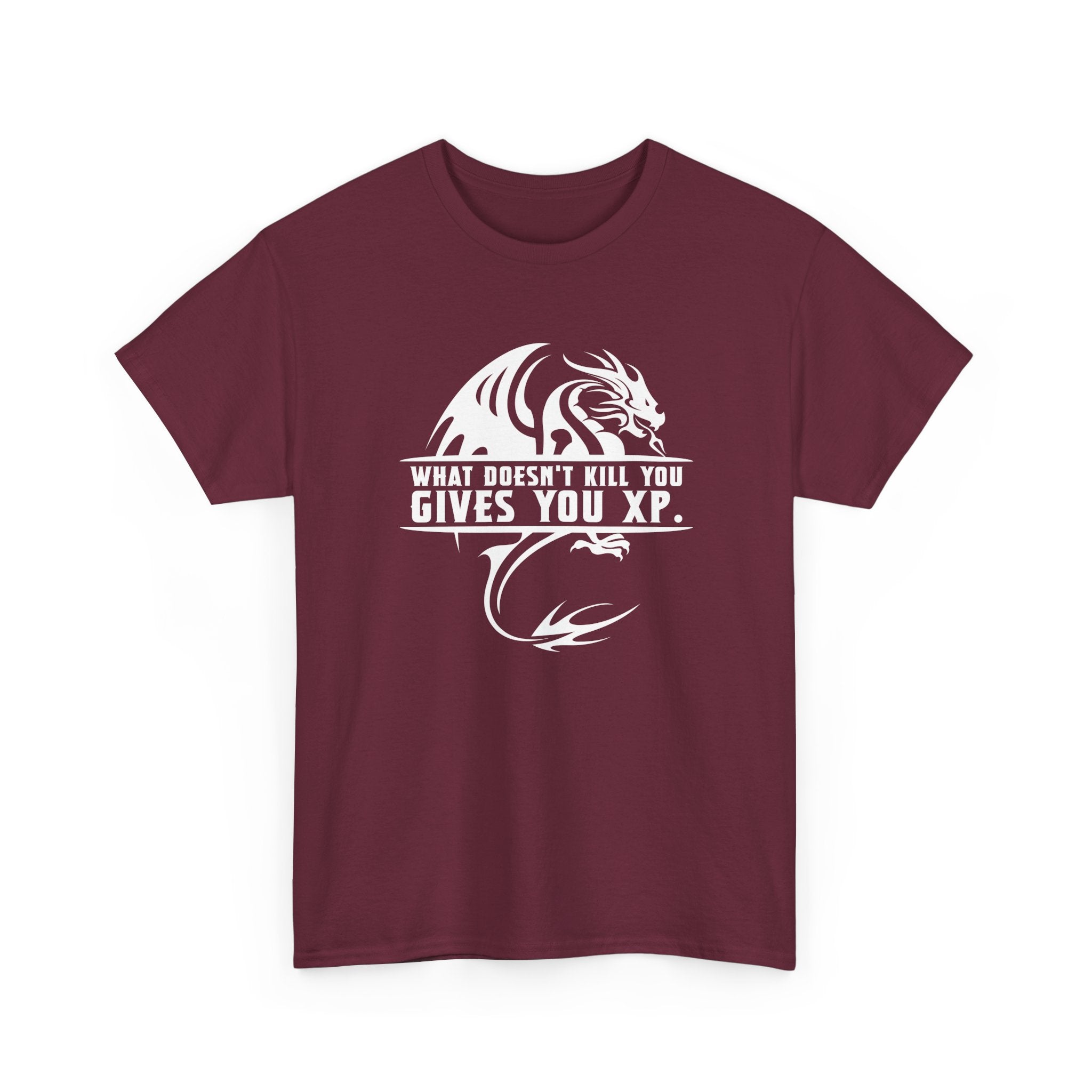 What Doesnt Kill You Gives You XP - Gamer Shirt - Regular Unisex Crewneck T-Shirt