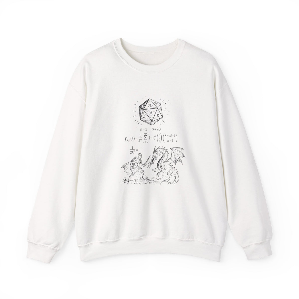 Knight vs Dragon Sweatshirt