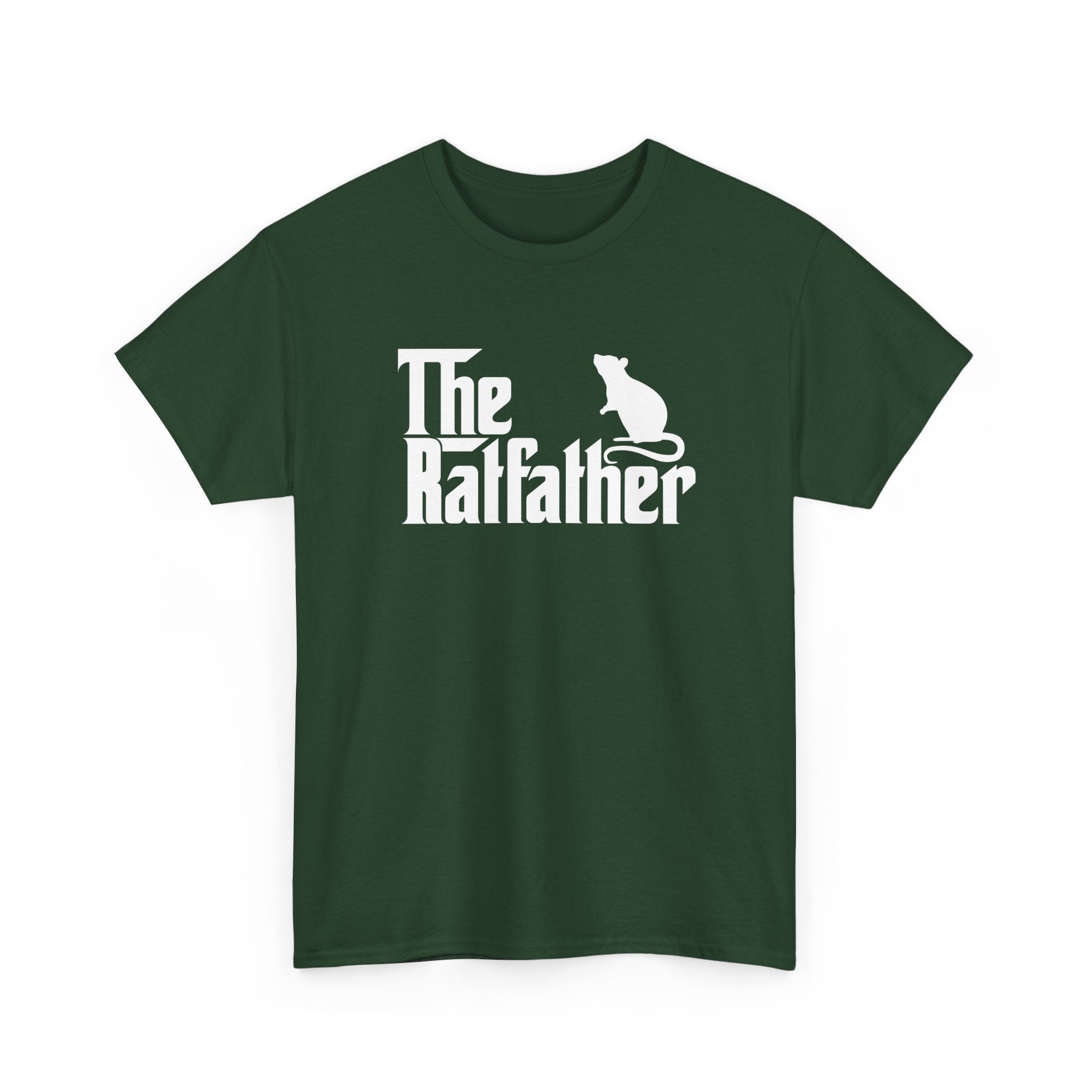 Funny Rat Shirt The Ratfather Rat Dad Gift Pet Rat Lover - Unisex Regular Crewneck T-Shirt