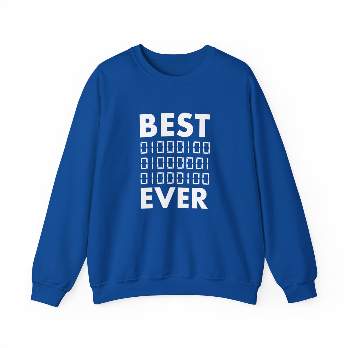 Best Dad Ever In Binary Sweatshirt