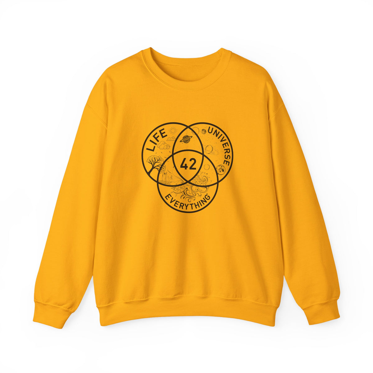 42 - The Answer (White) Sweatshirt