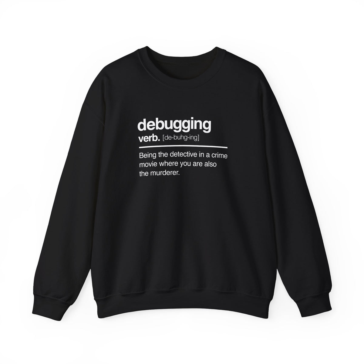 Debugging Verb Sweatshirt