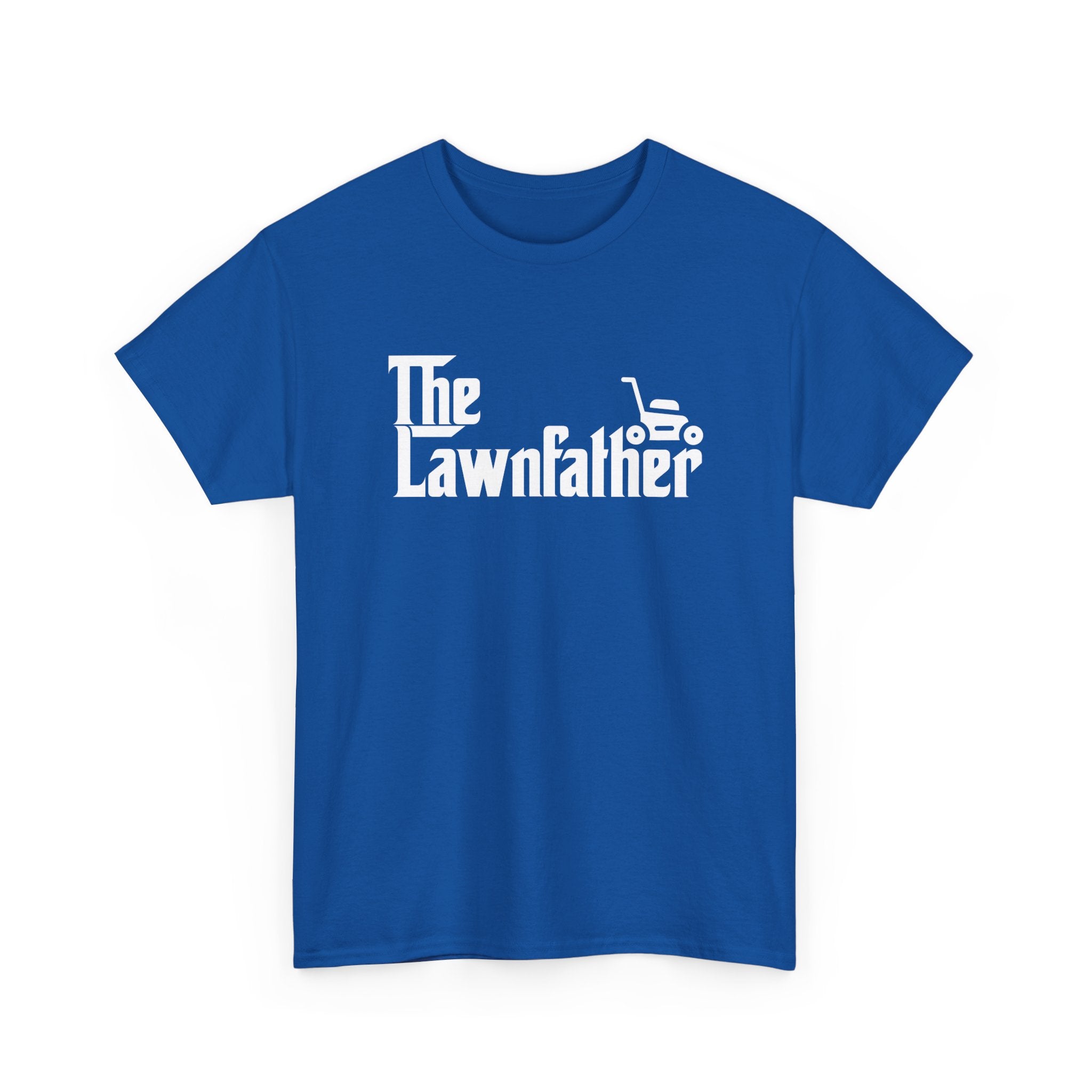 Funny Lawn Mowing Shirt The Lawnfather Lawn Mower Dad Gift - Unisex Regular Crewneck T-Shirt