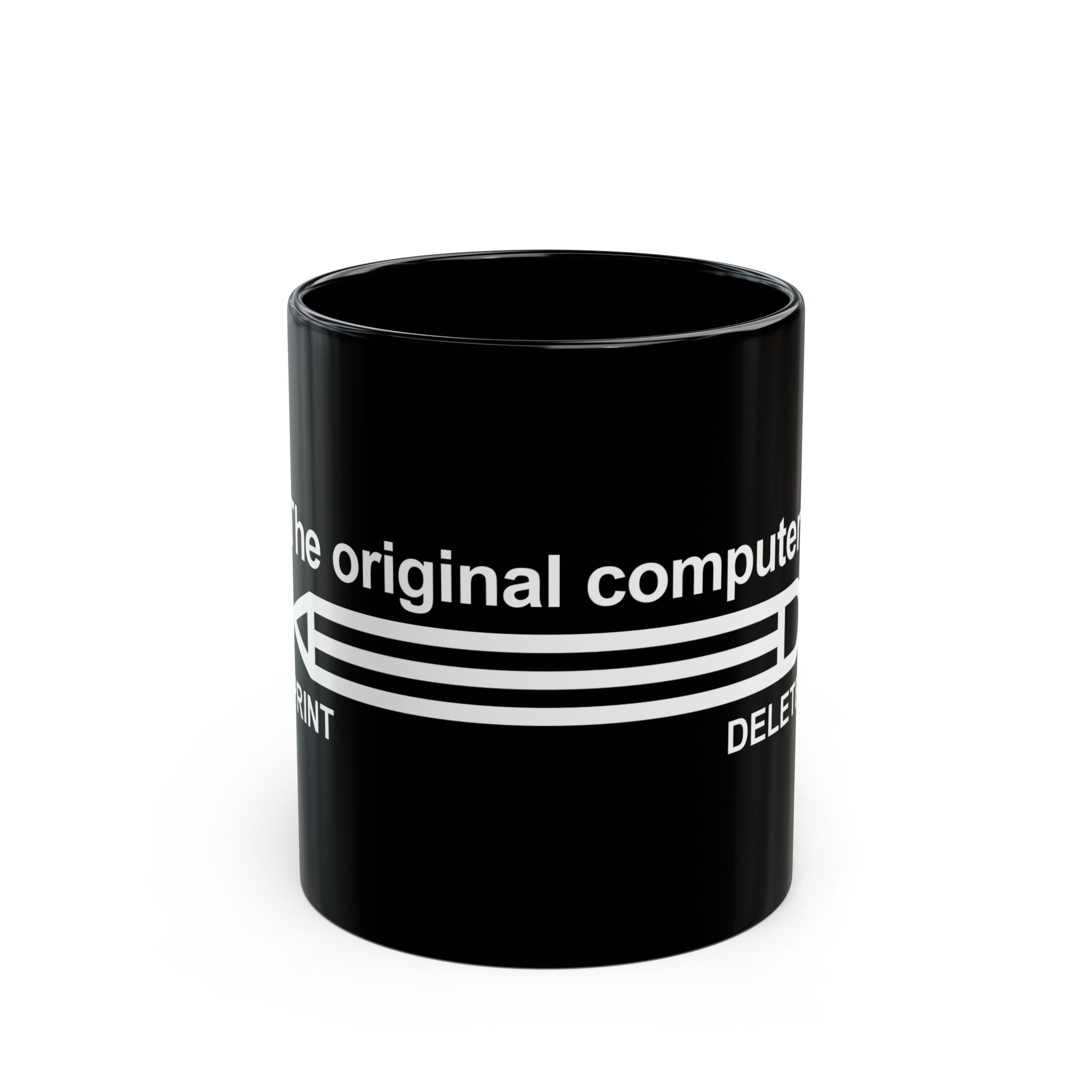 The Original Computer - Black Glossy Mug