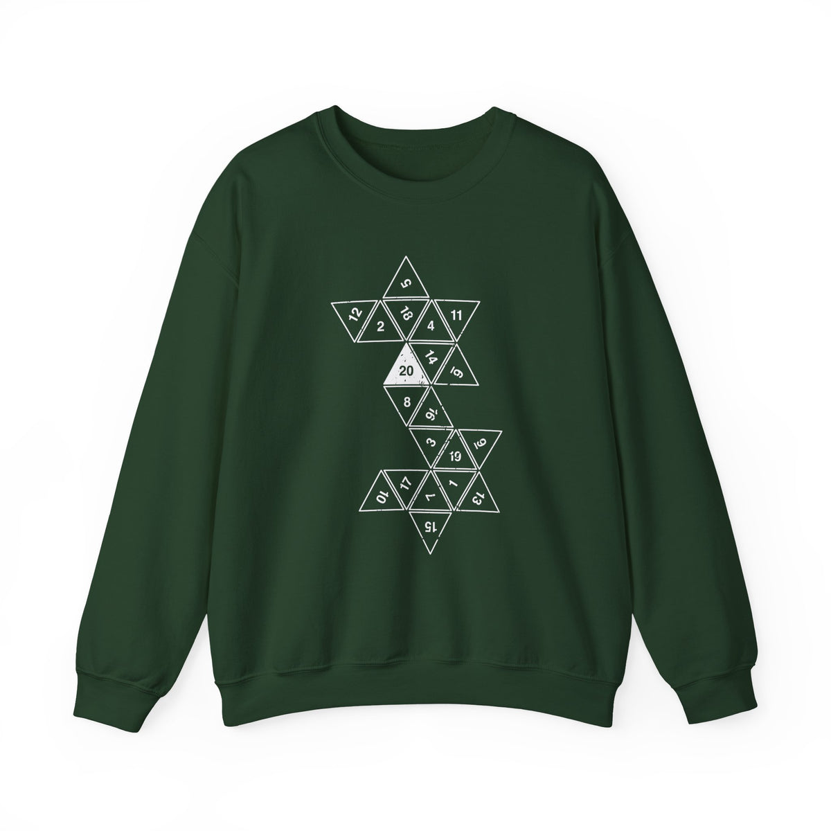 20 Sided Die Sweatshirt