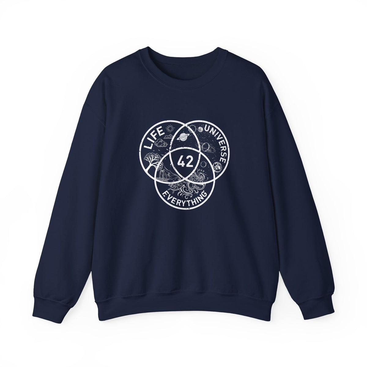 42 - The Answer (White) Sweatshirt