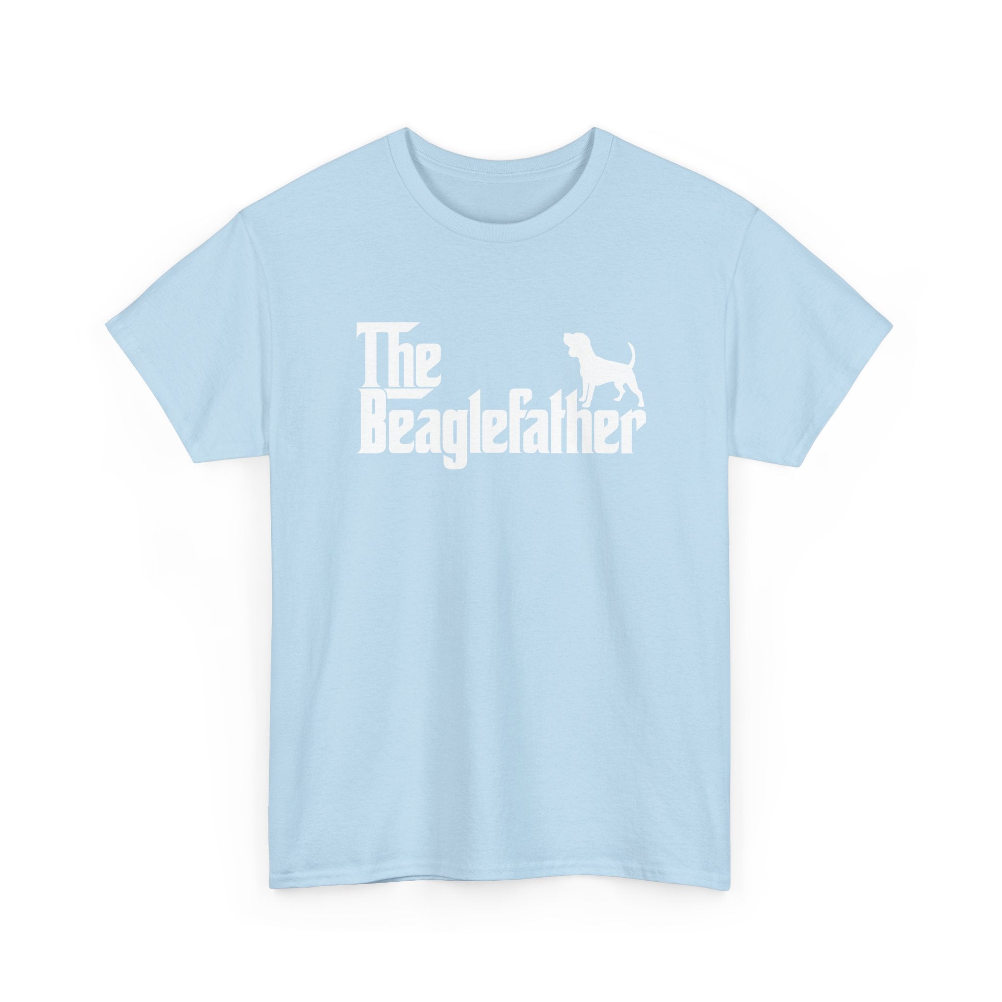 Funny Beagle Shirt The Beaglefather Beagle Dog Dad Gift - Unisex Regular Crewneck T-Shirt