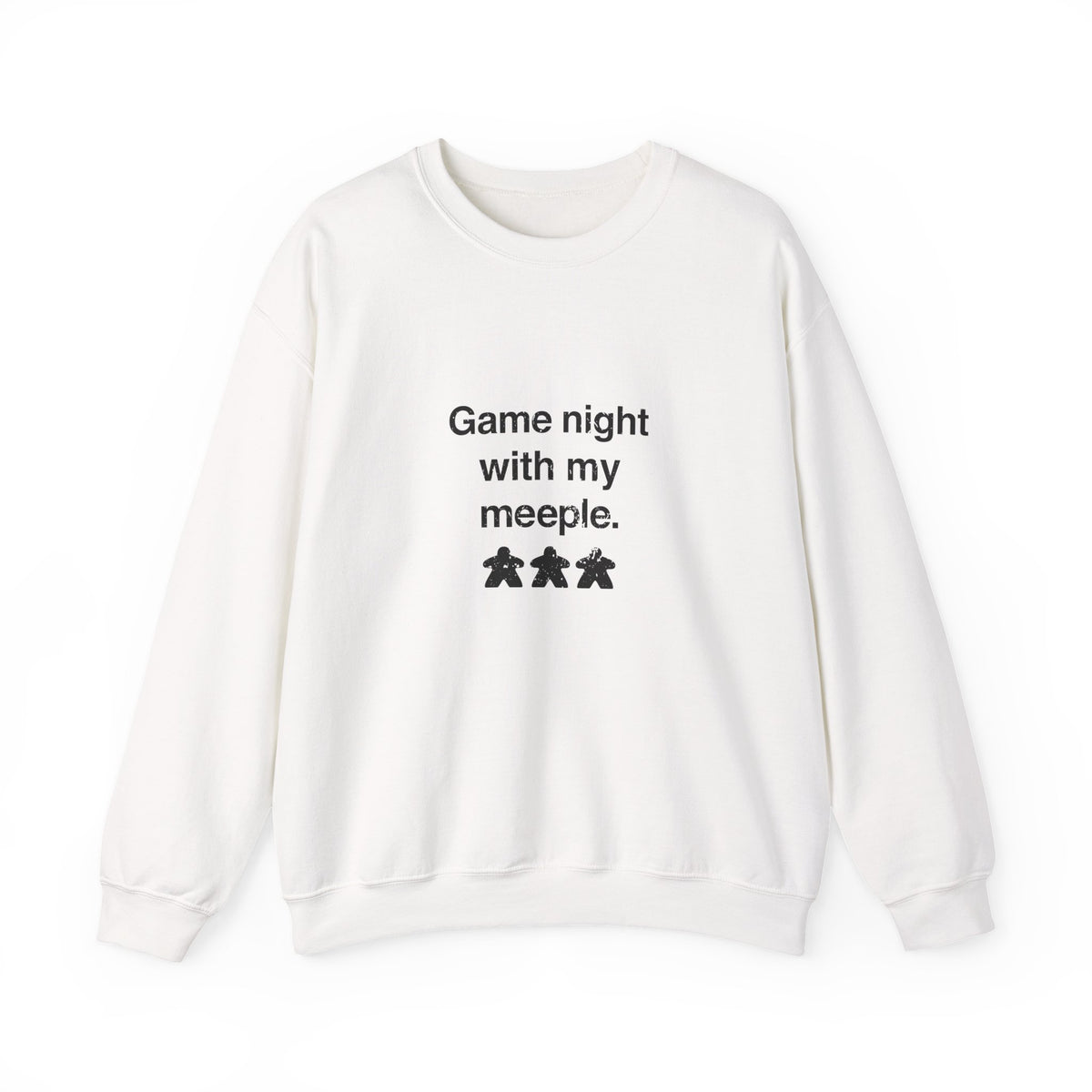 Game Night With My Meeple Sweatshirt
