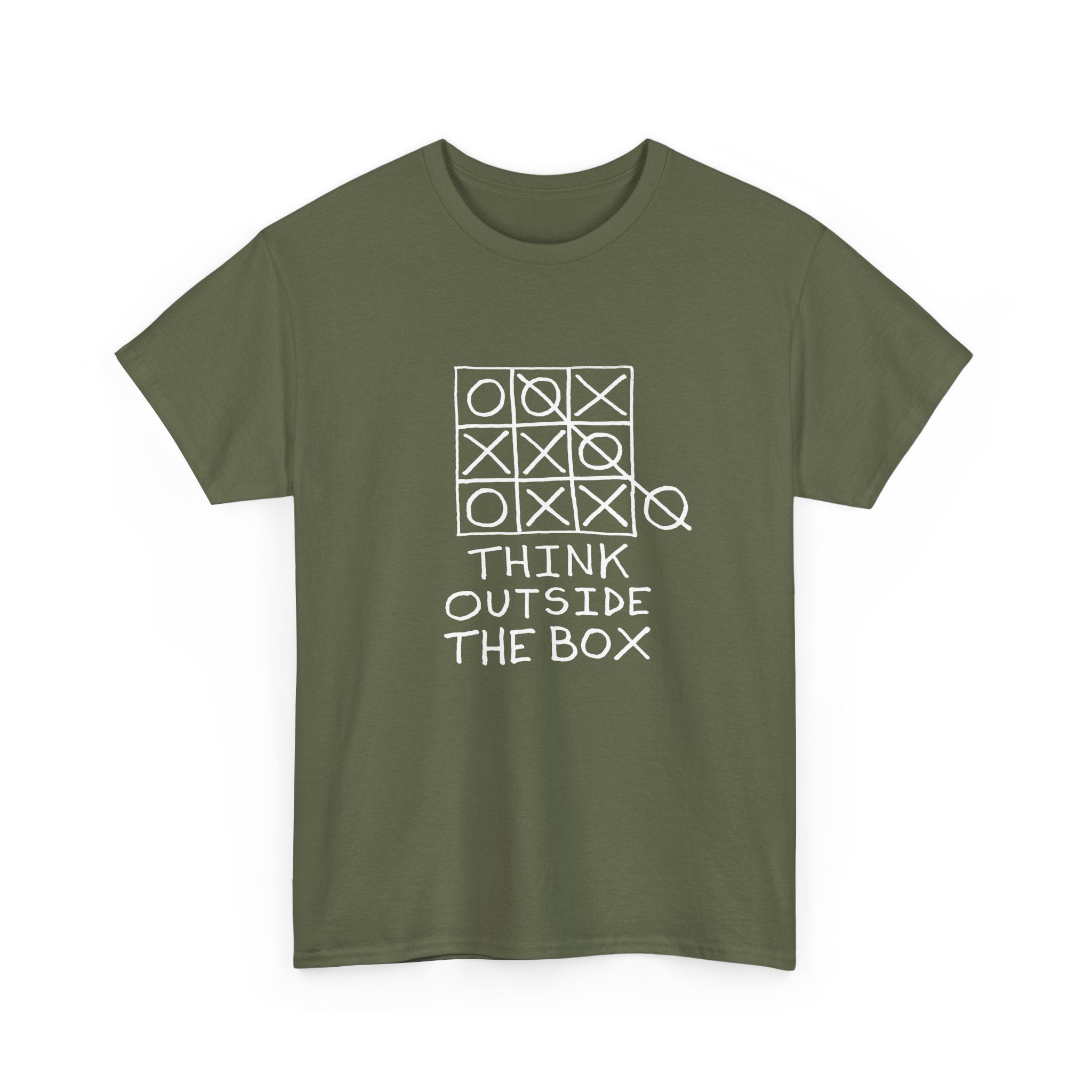 Think Outside The Box -  Unisex Regular Crewneck T-Shirt
