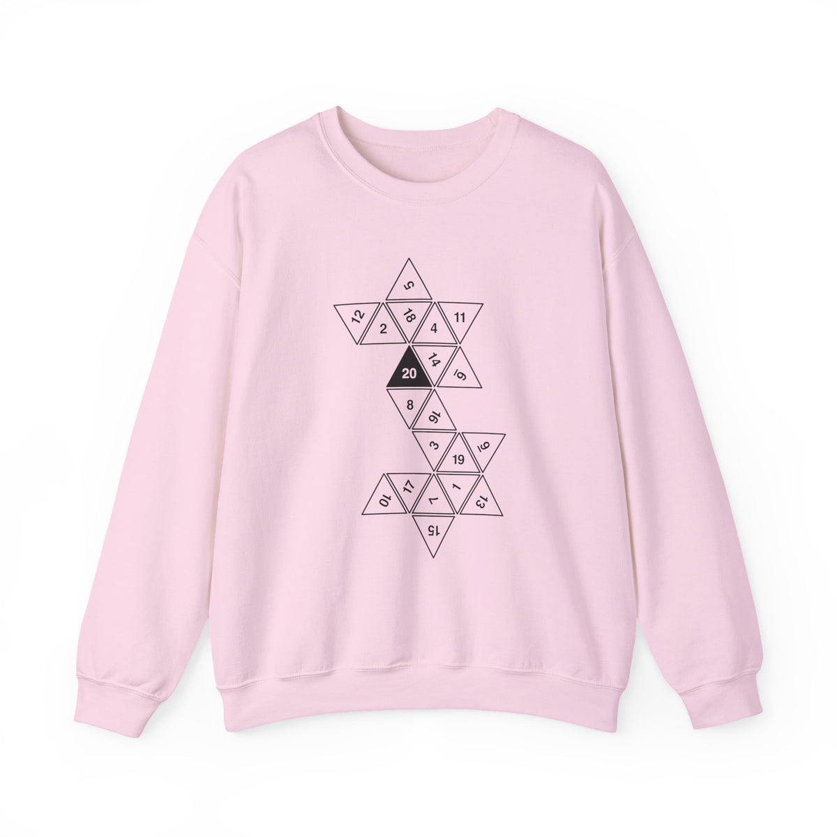 20 Sided Die Sweatshirt