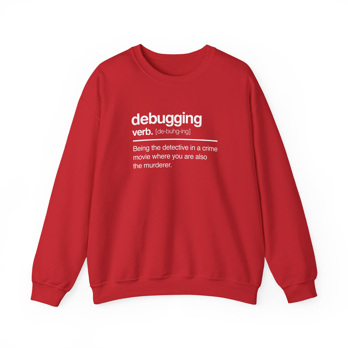 Debugging Verb Sweatshirt