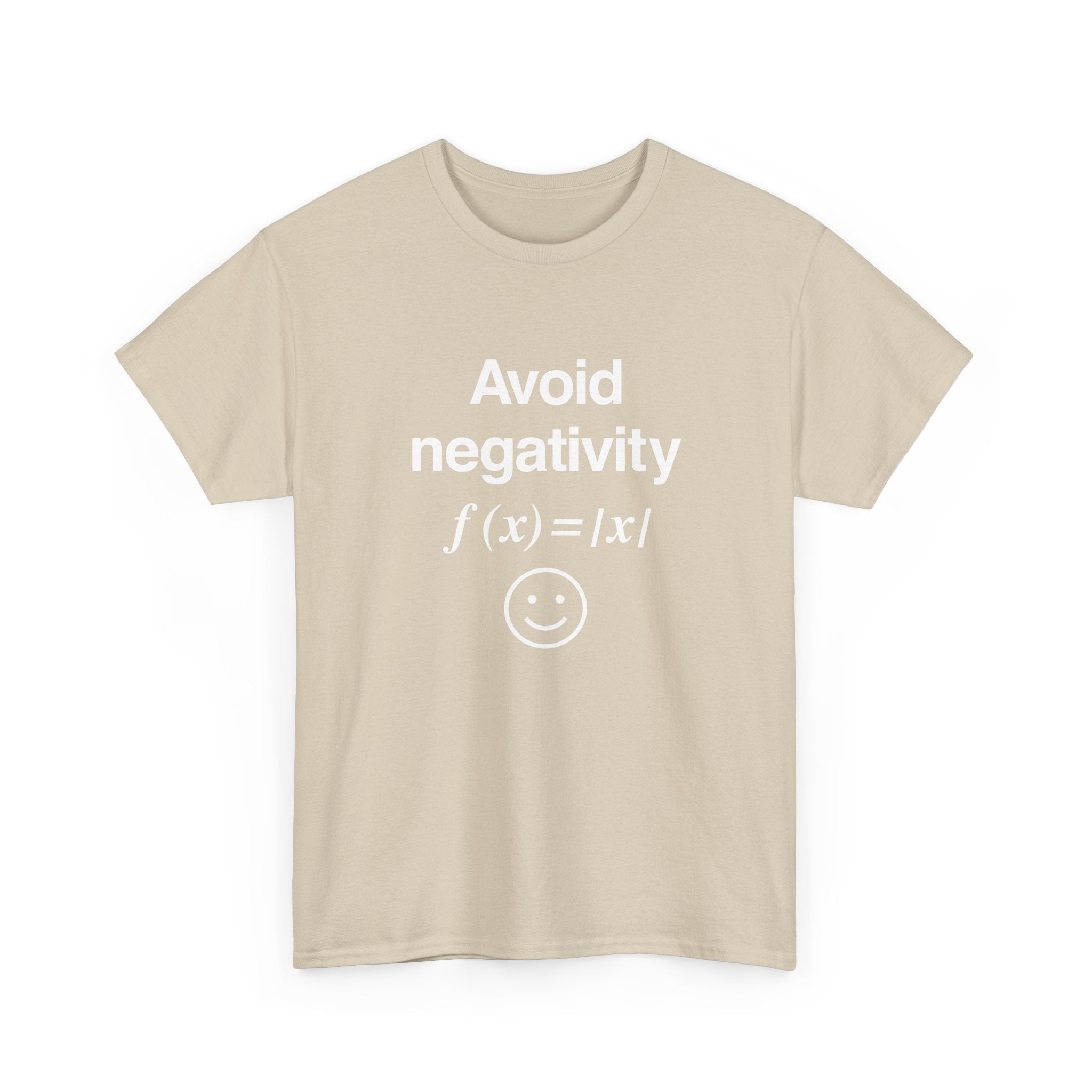 Avoid Negativity - Unisex Regular Crewneck T-Shirt