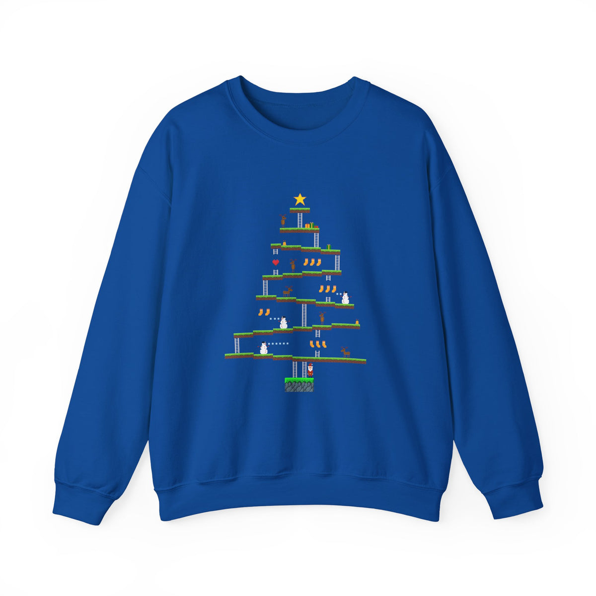 8-Bit Christmas Tree Sweatshirt