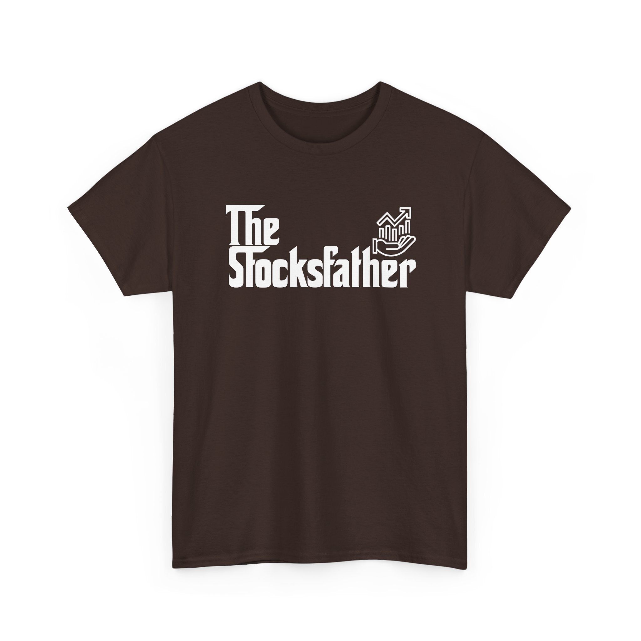 Funny Trader Shirt The Stocksfather Stock Market Dad Gift - Unisex Regular Crewneck T-Shirt