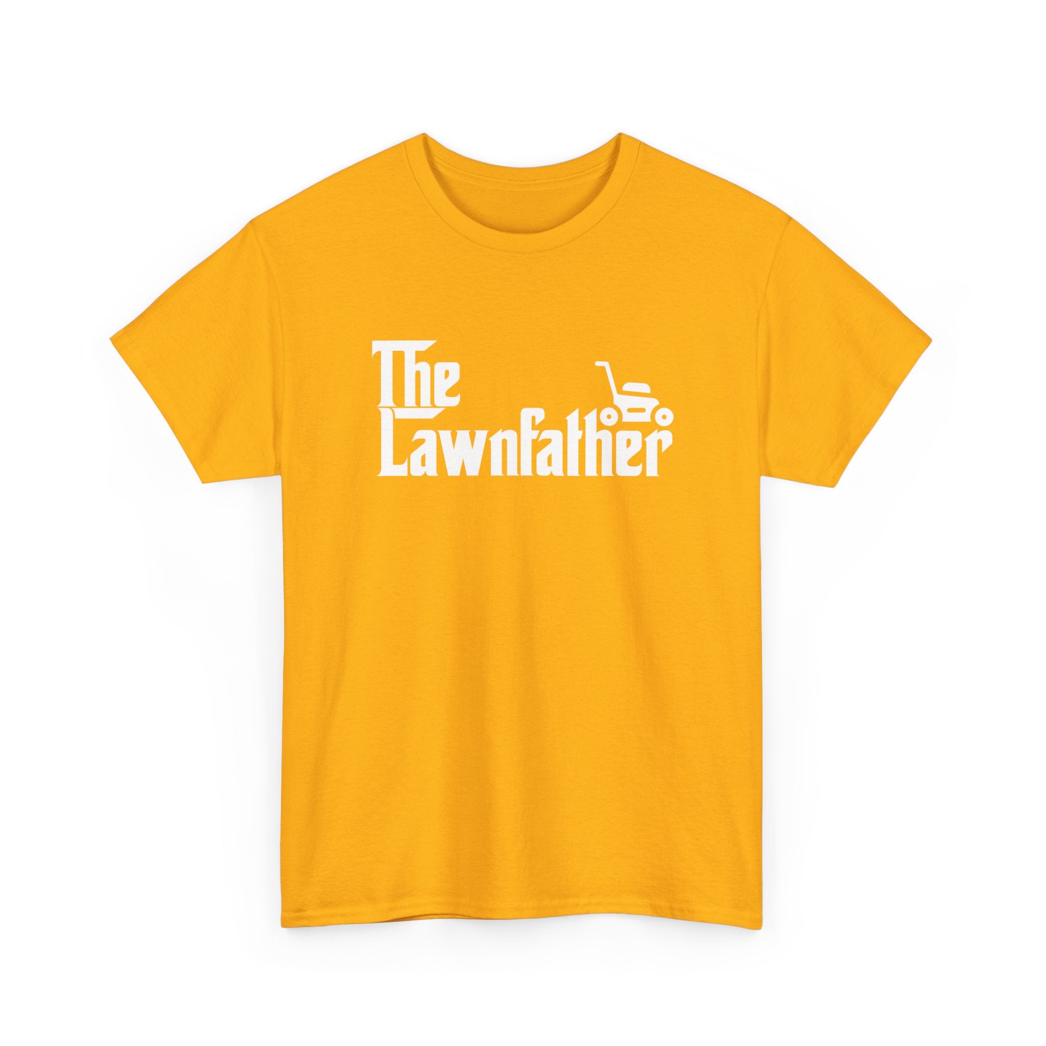 Funny Lawn Mowing Shirt The Lawnfather Lawn Mower Dad Gift - Unisex Regular Crewneck T-Shirt