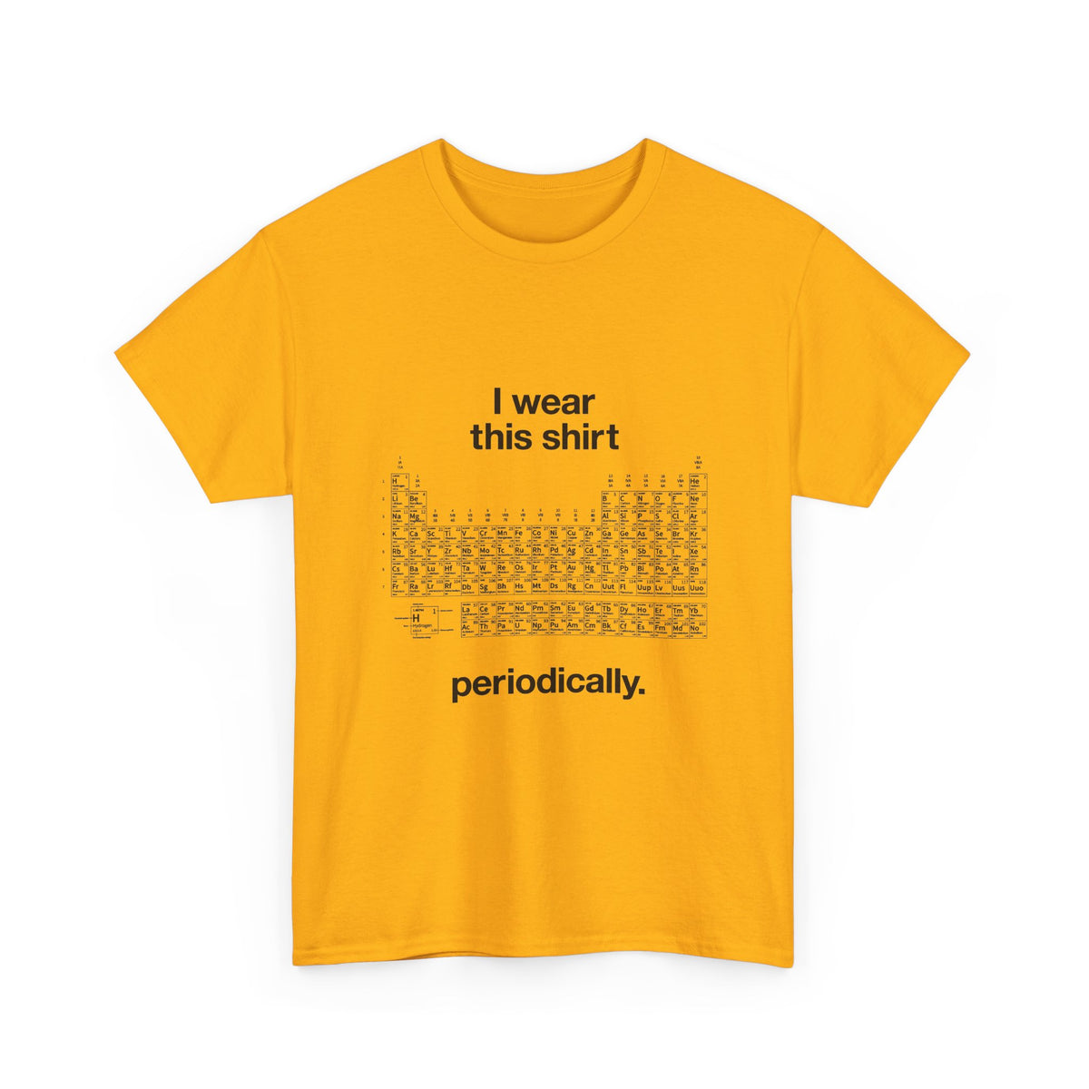 Monochrome Periodic Table