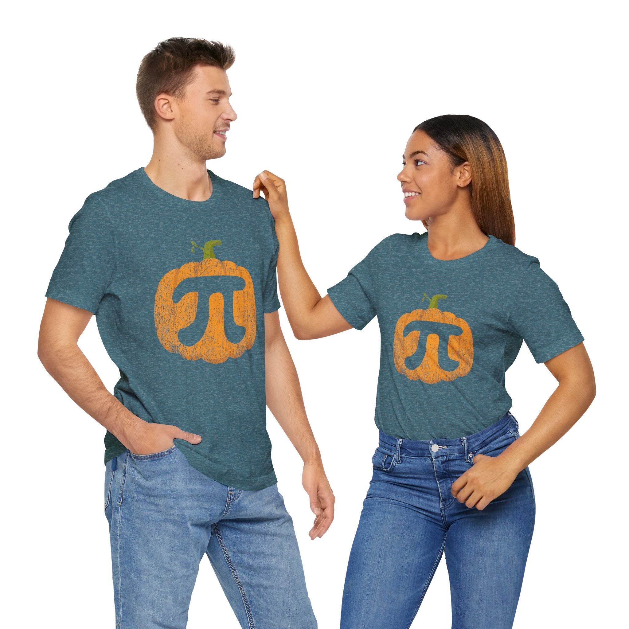 Pumpin Pii Math Halloween - Premium Unisex Crewneck T-Shirt