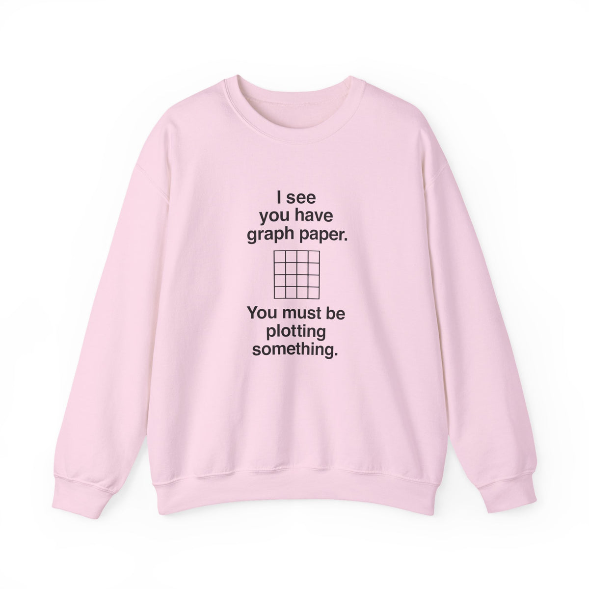I See You Have Graph Paper Sweatshirt