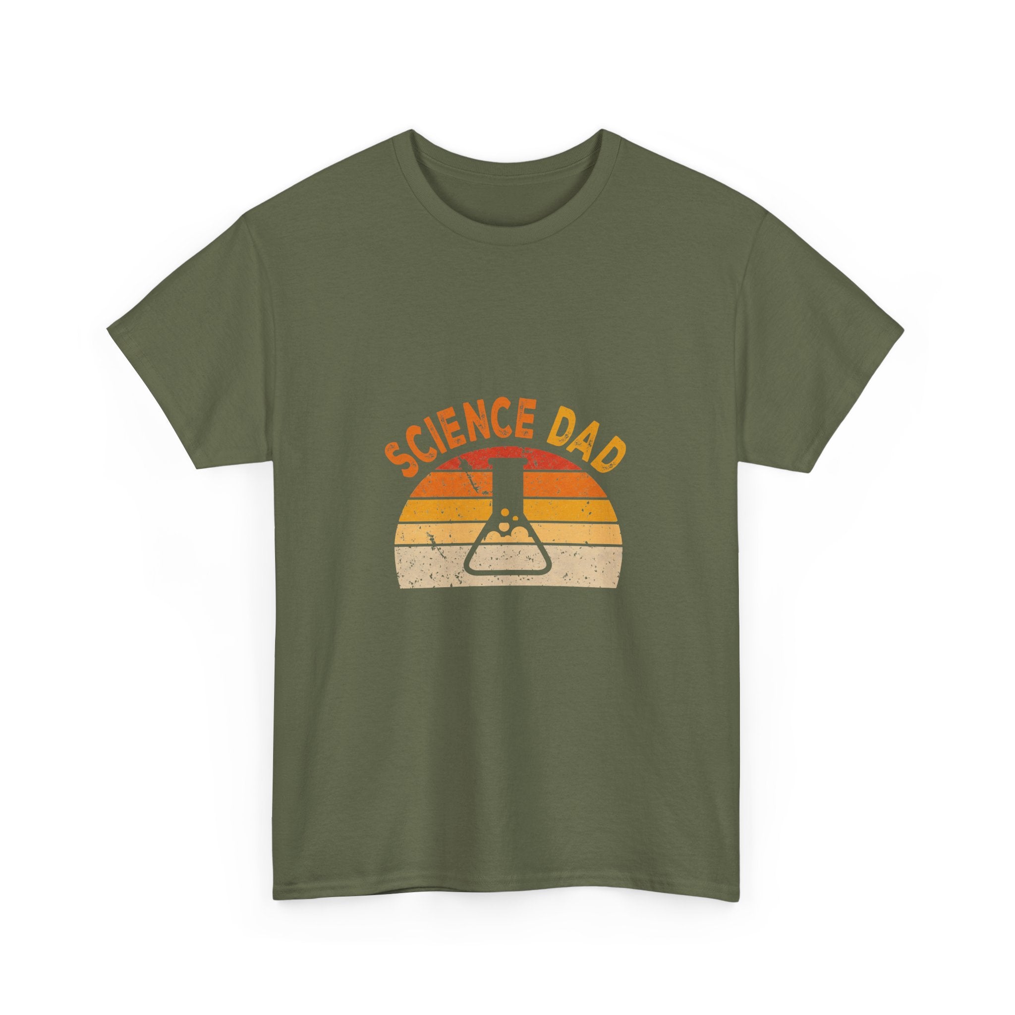 Science Dad Retro Flask