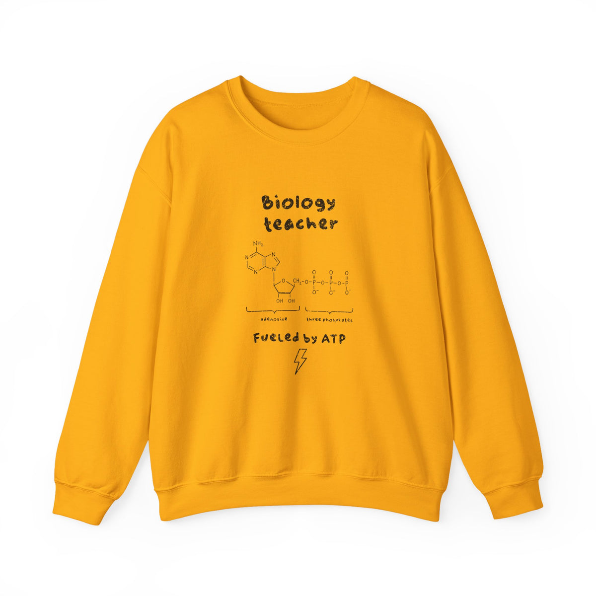 Biology Teacher Fueled By ATP Sweatshirt