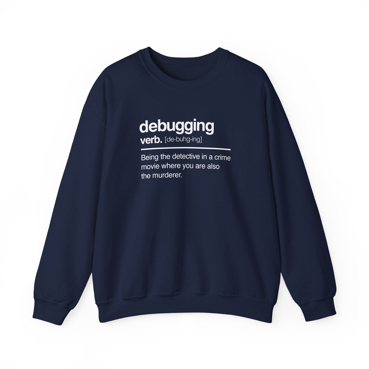 Debugging Verb Sweatshirt