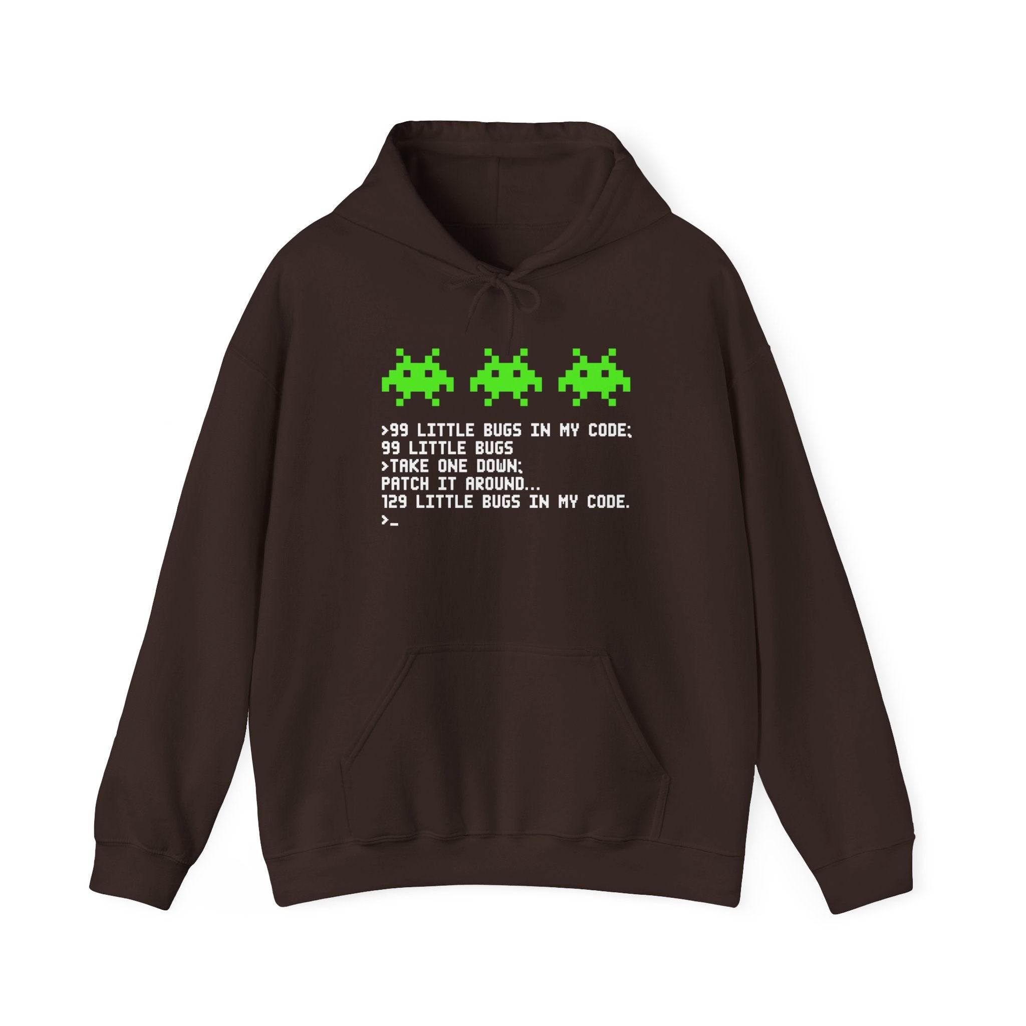 99 Little Bugs In My Code - Nerd Hoodie - It Hoodie - Unisex Hooded Sweatshirt