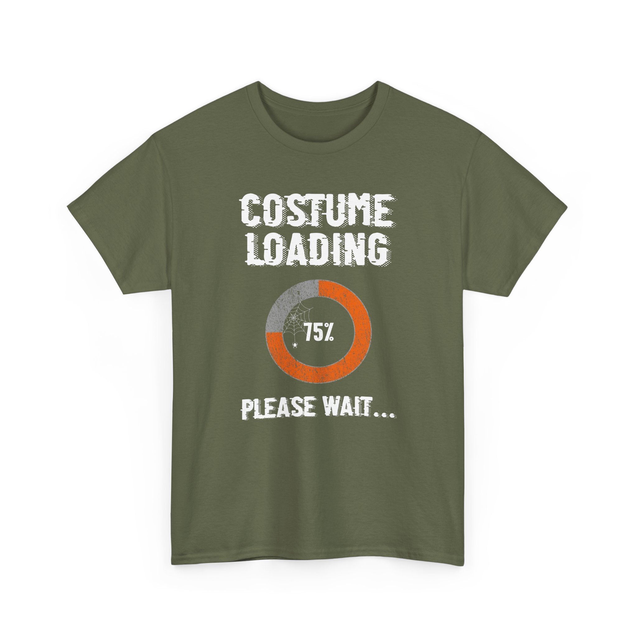 Costume Loading Funny Halloween - Regular Unisex Crewneck T-Shirt
