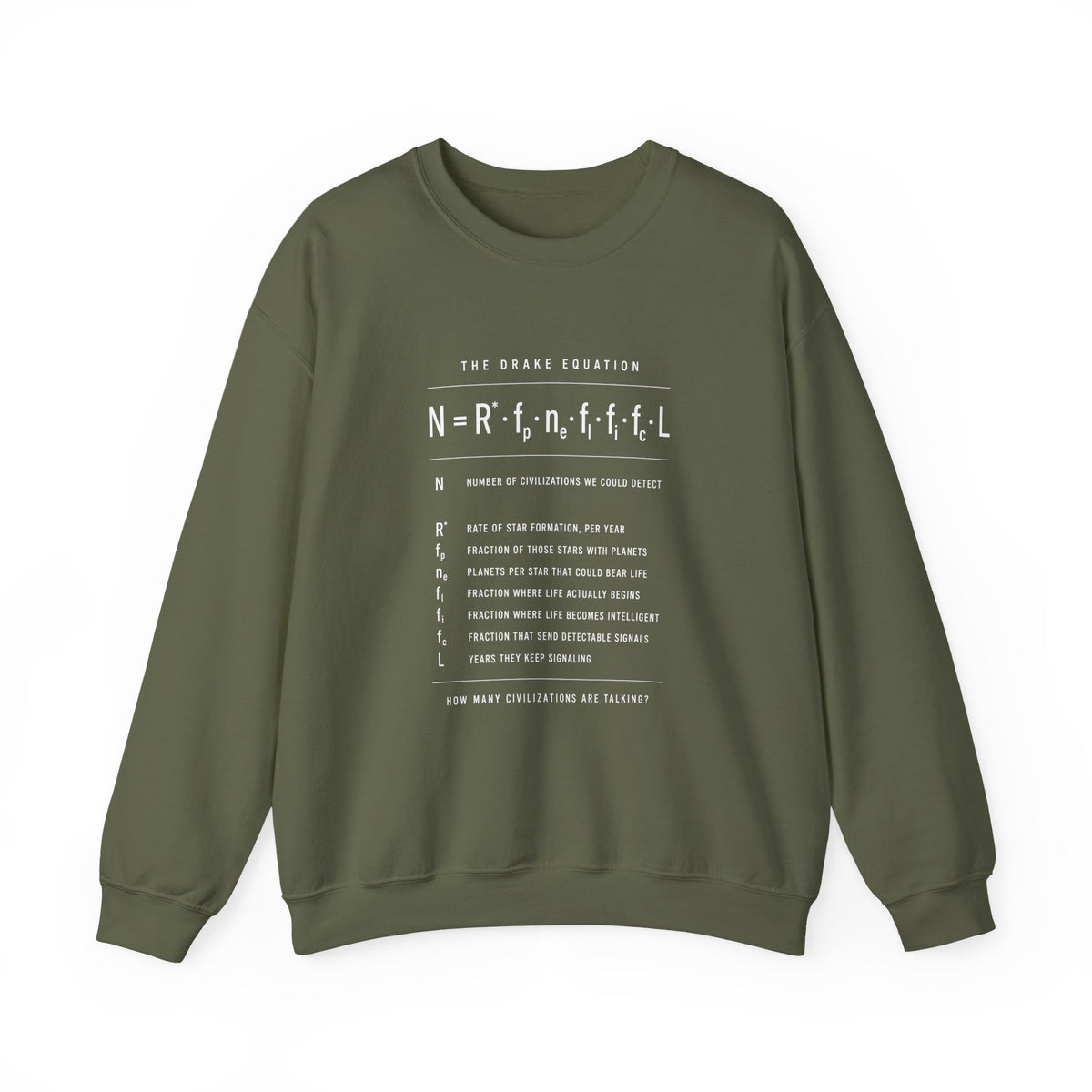 The Drake Equation Sweatshirt