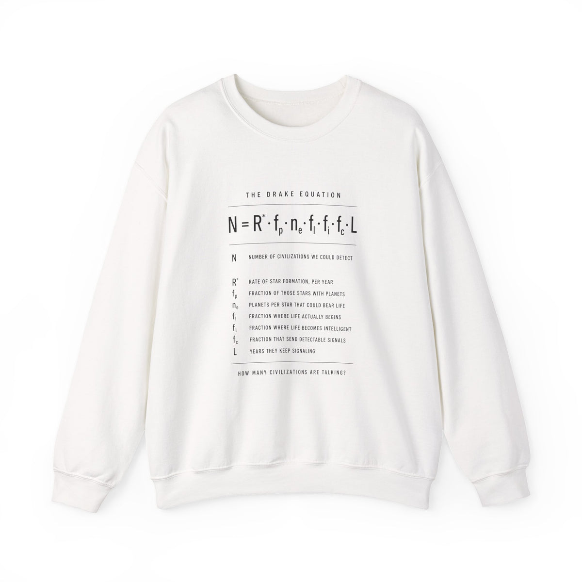 The Drake Equation Sweatshirt