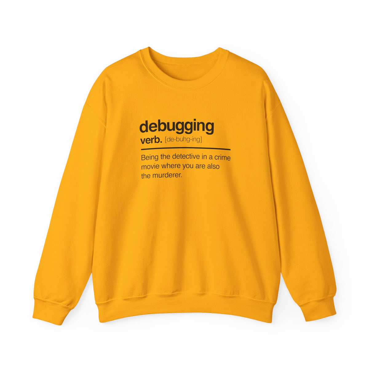 Debugging Verb Sweatshirt