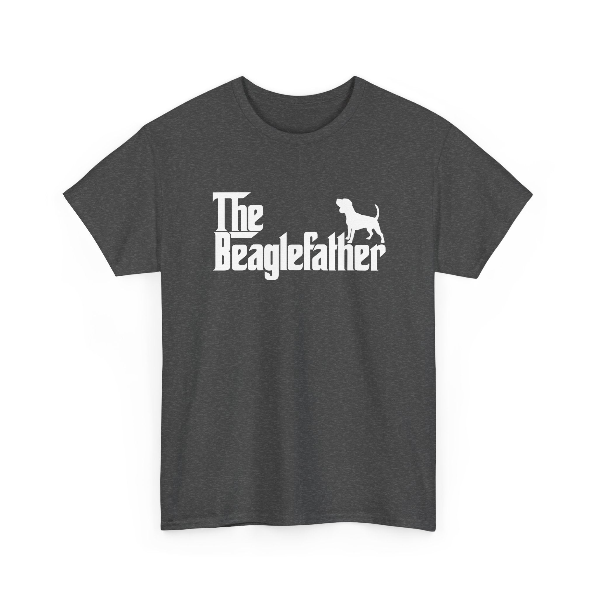 Funny Beagle Shirt The Beaglefather Beagle Dog Dad Gift - Unisex Regular Crewneck T-Shirt