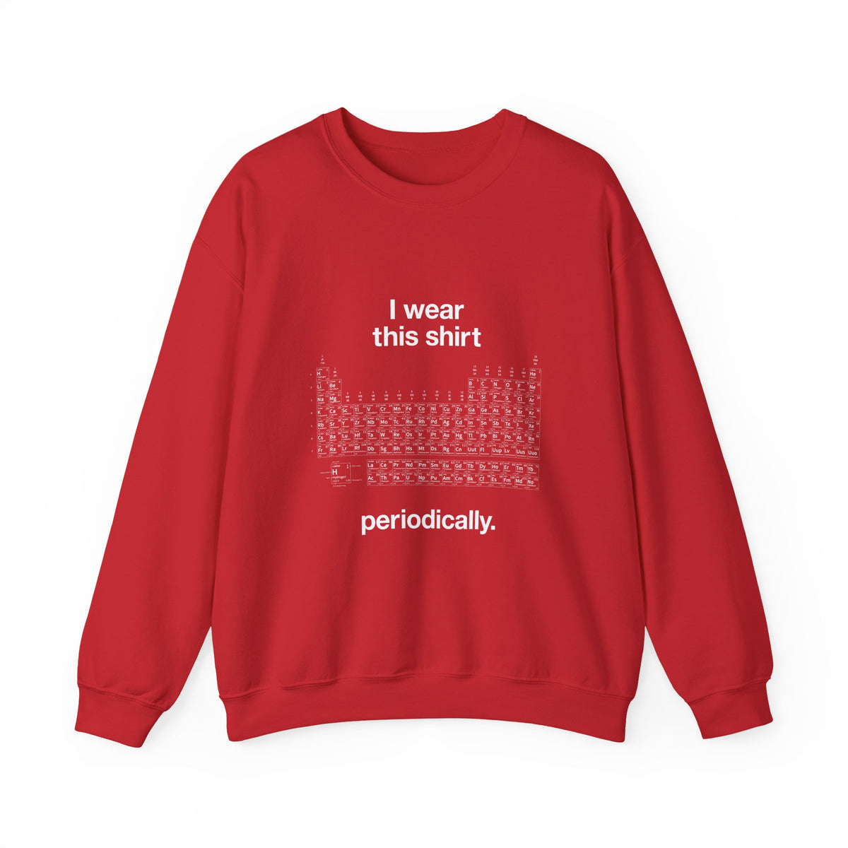 Monochrome Periodic Table Sweatshirt