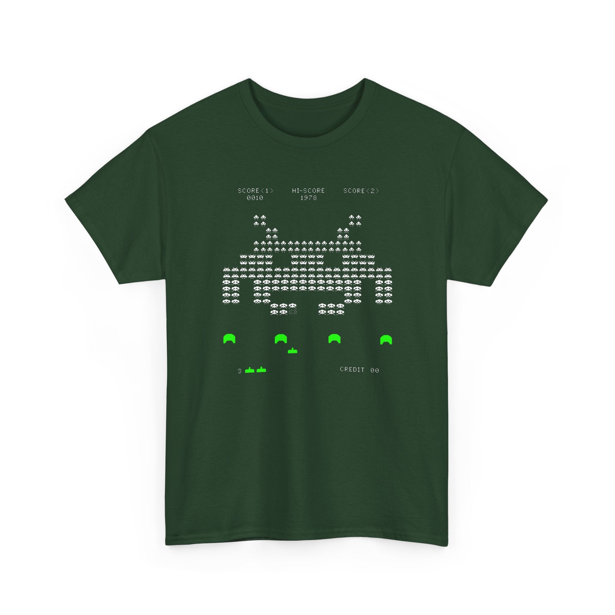 Space Invaders Retro Video Gamer High Score 1978 - Regular Unisex Crewneck T-Shirt