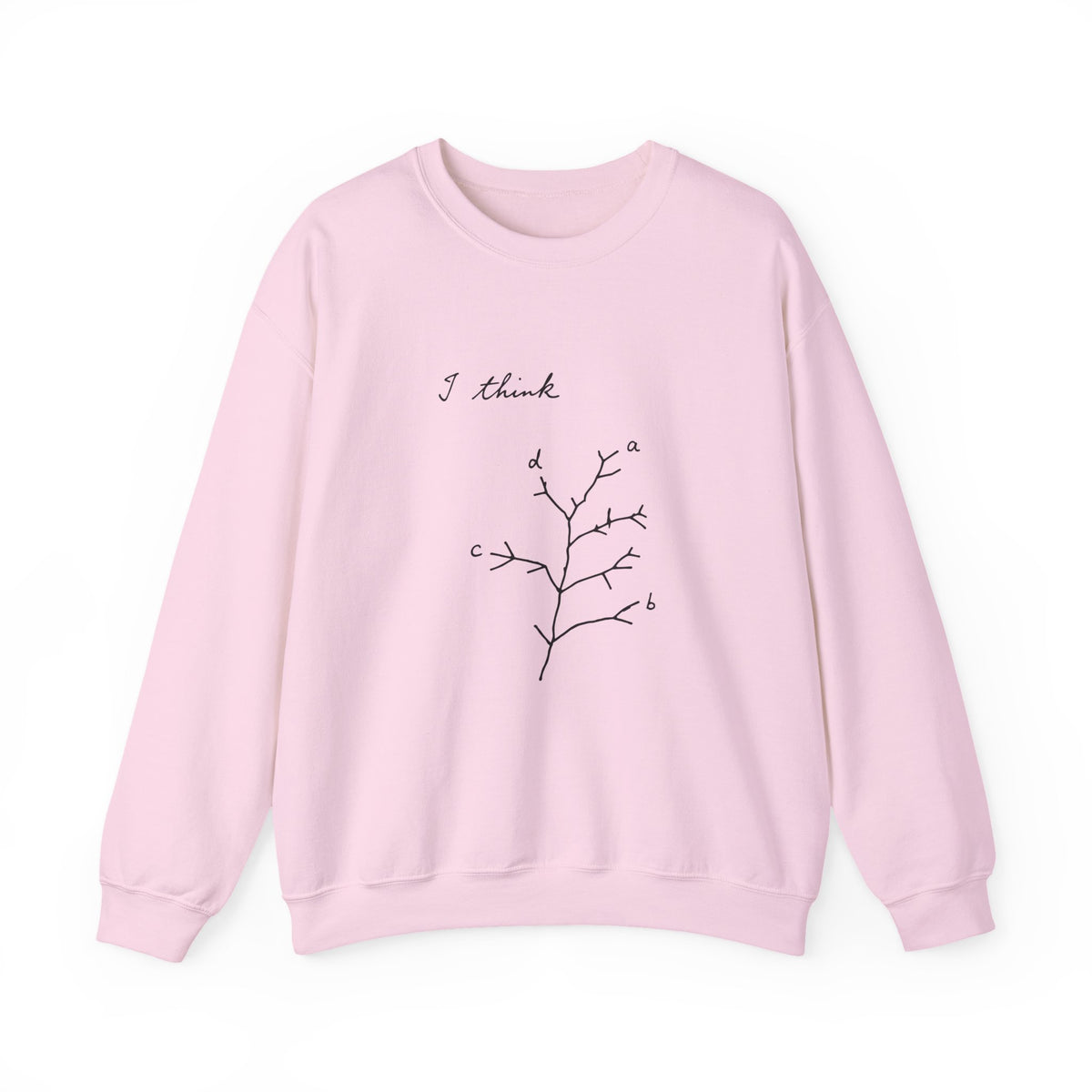 I Think - Darwin's Tree Of Life Sweatshirt
