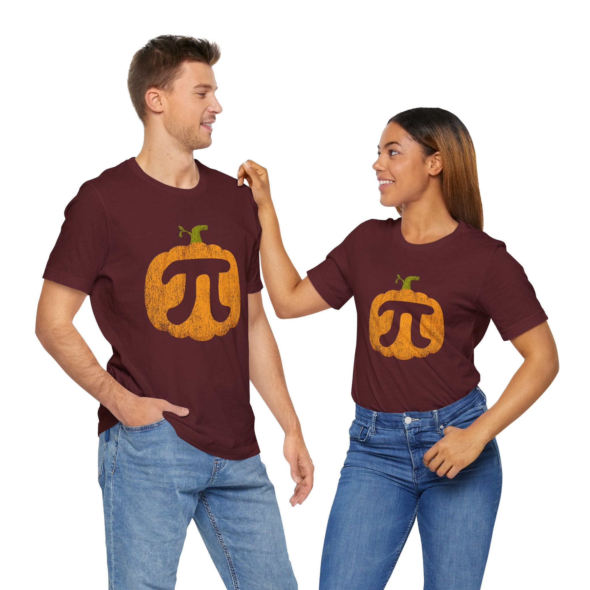 Pumpin Pii Math Halloween - Premium Unisex Crewneck T-Shirt