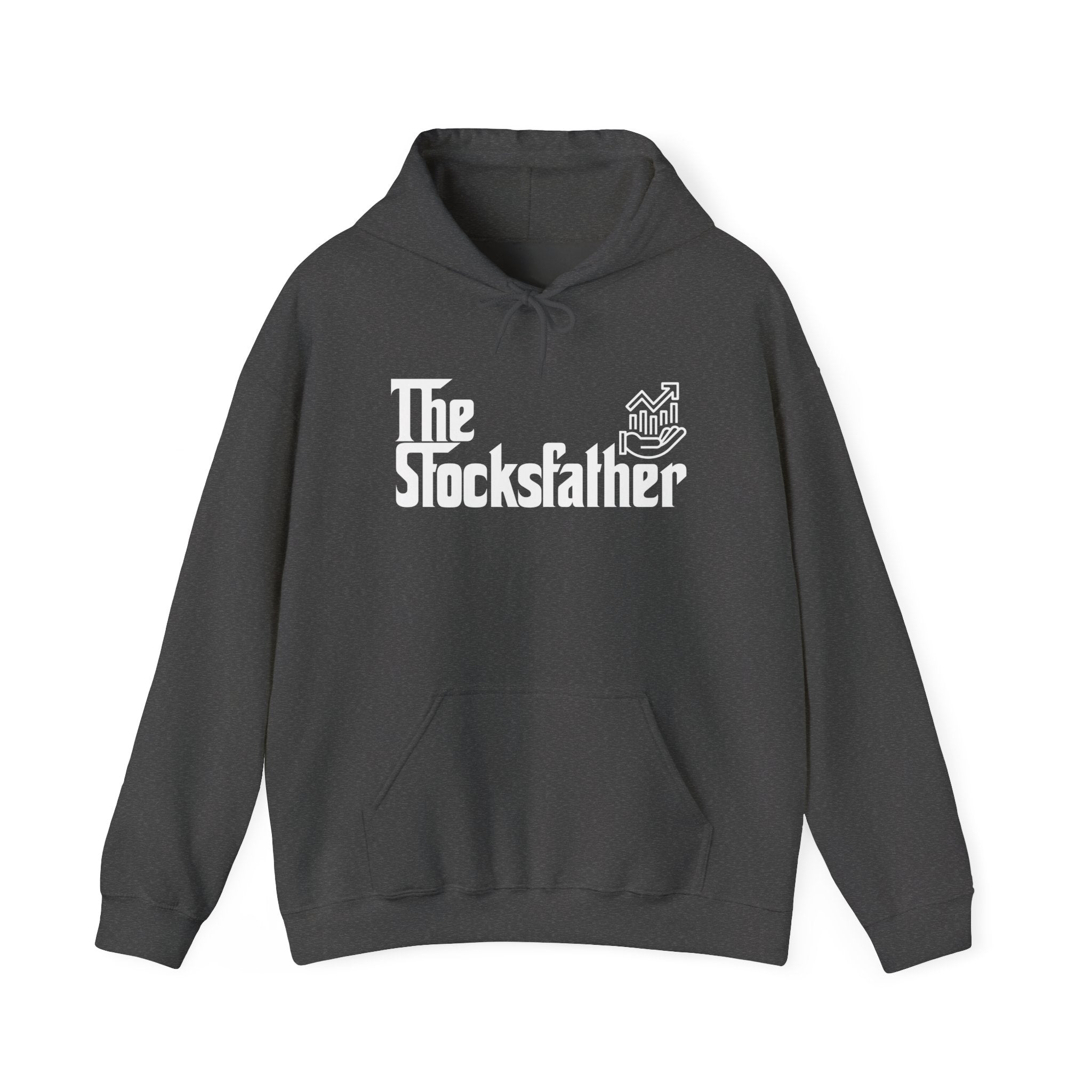 The Stocksfather Hoodie - Stock Market Dad Gift - Unisex Hooded Sweatshirt