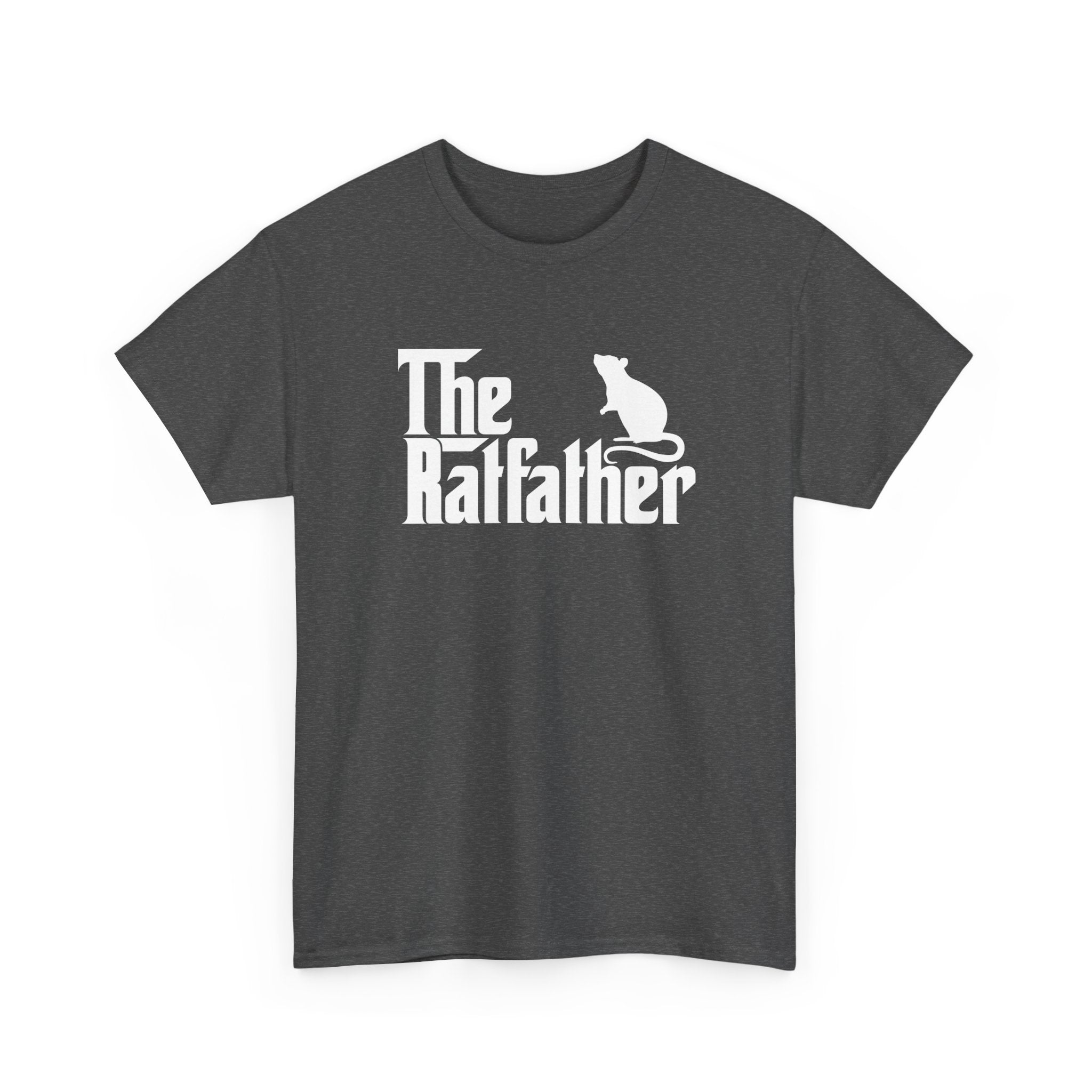 Funny Rat Shirt The Ratfather Rat Dad Gift Pet Rat Lover - Unisex Regular Crewneck T-Shirt